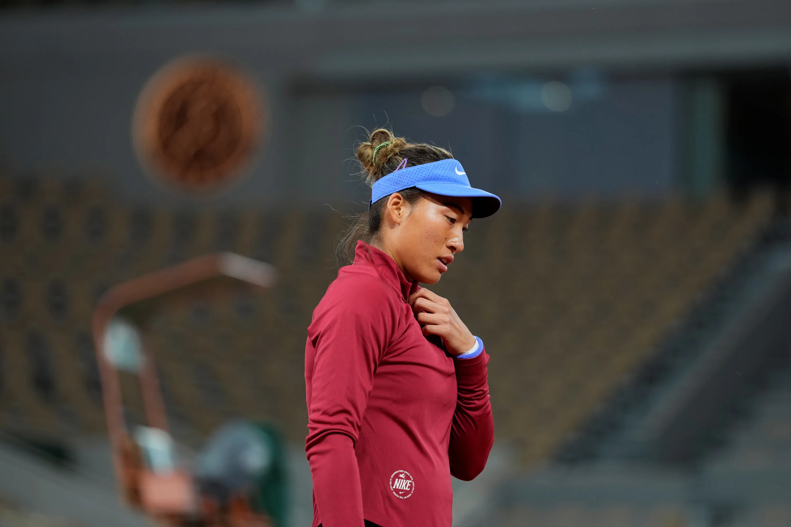 Qinwen Zheng / Premier jour d'entraînement - Roland-Garros 2026 
