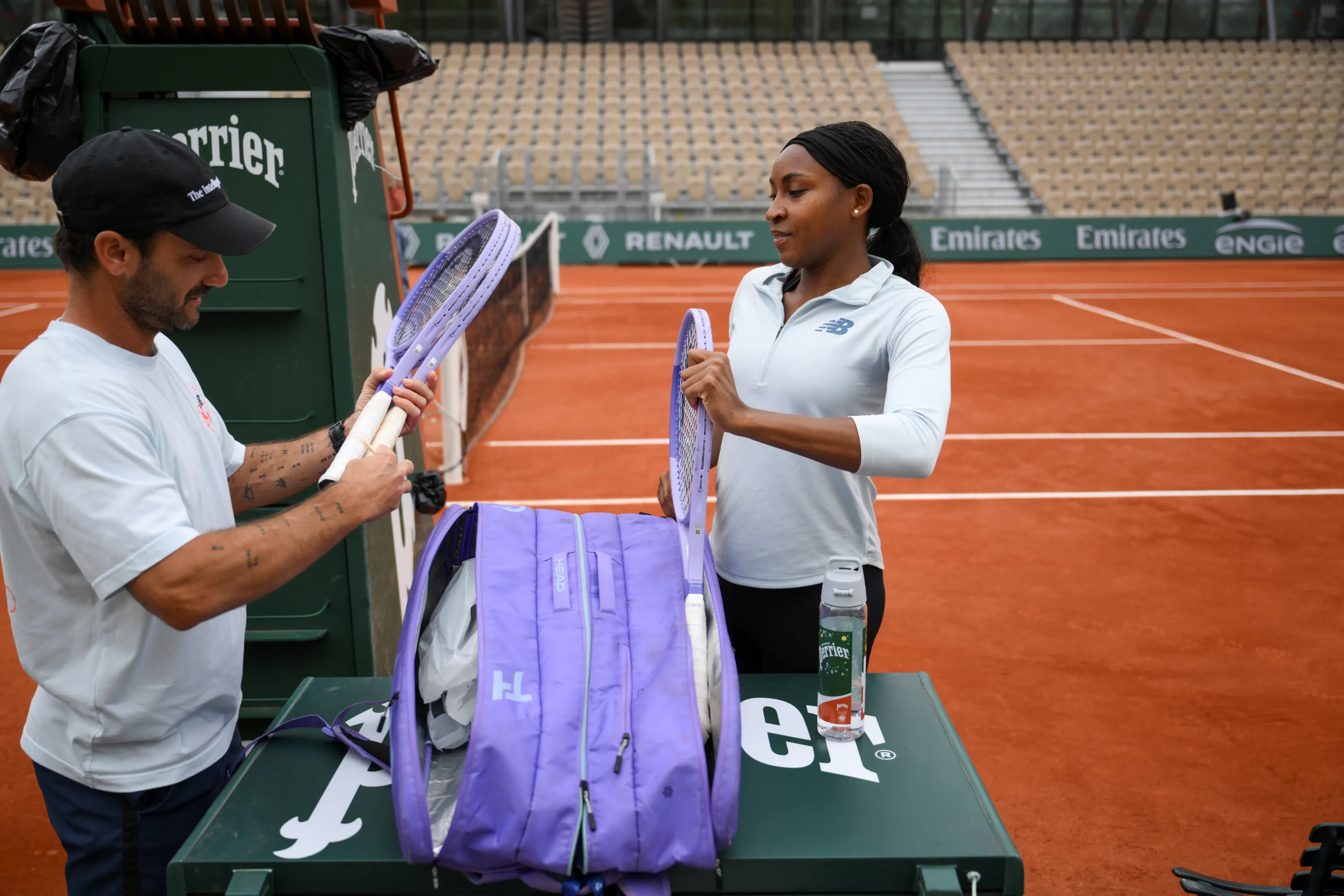 Coco Gauff / Premier jour d'entraînement - Roland-Garros 2026