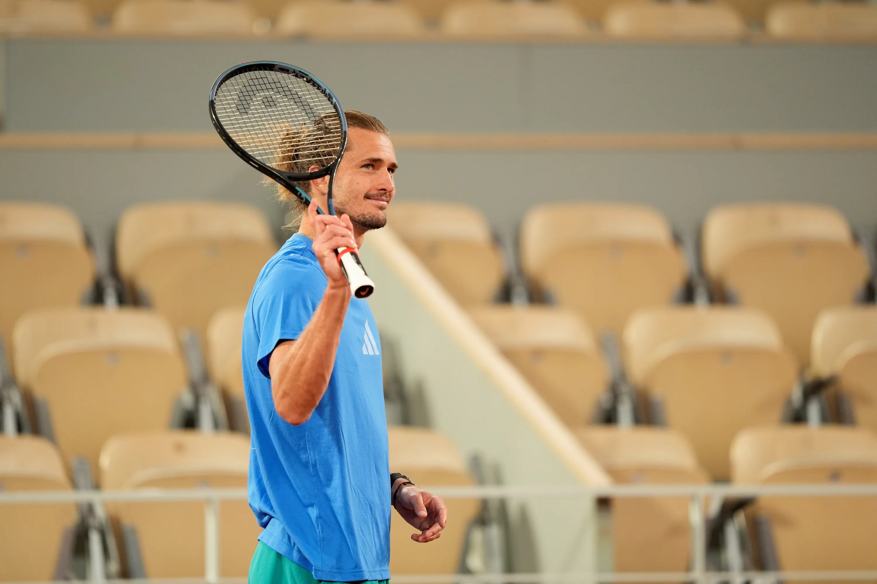 Alexander Zverev / Premier jour d'entraînement - Roland-Garros 2026