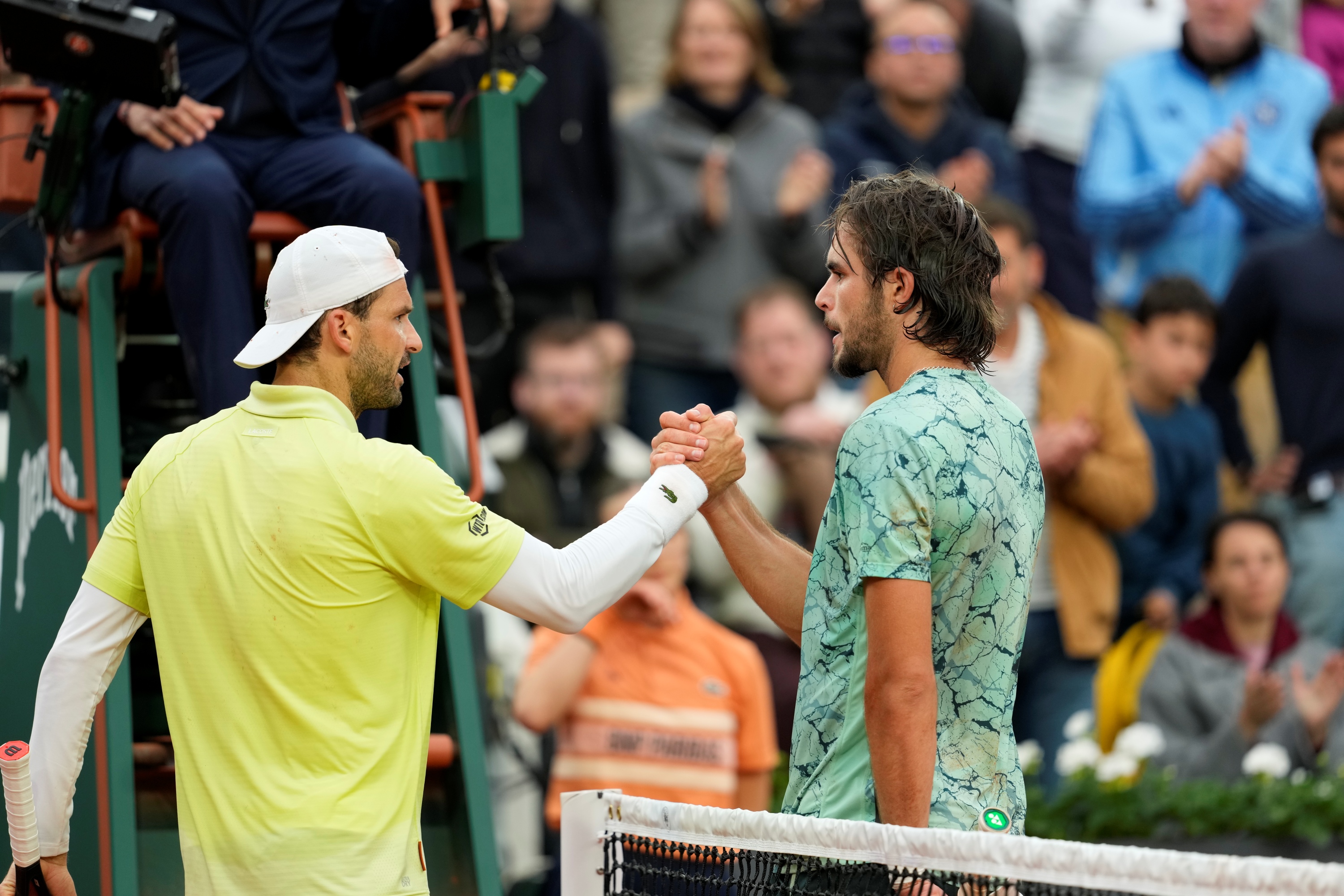 Grigor Dimitrov & Jaime Faria / Premier tour de qualifications - Roland Garros 2026