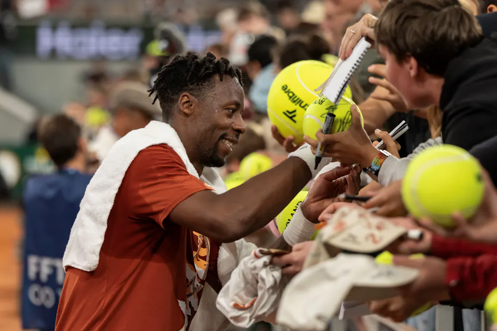 Gaël Monfils / Journée Yannick Noah - Roland-Garros 2025