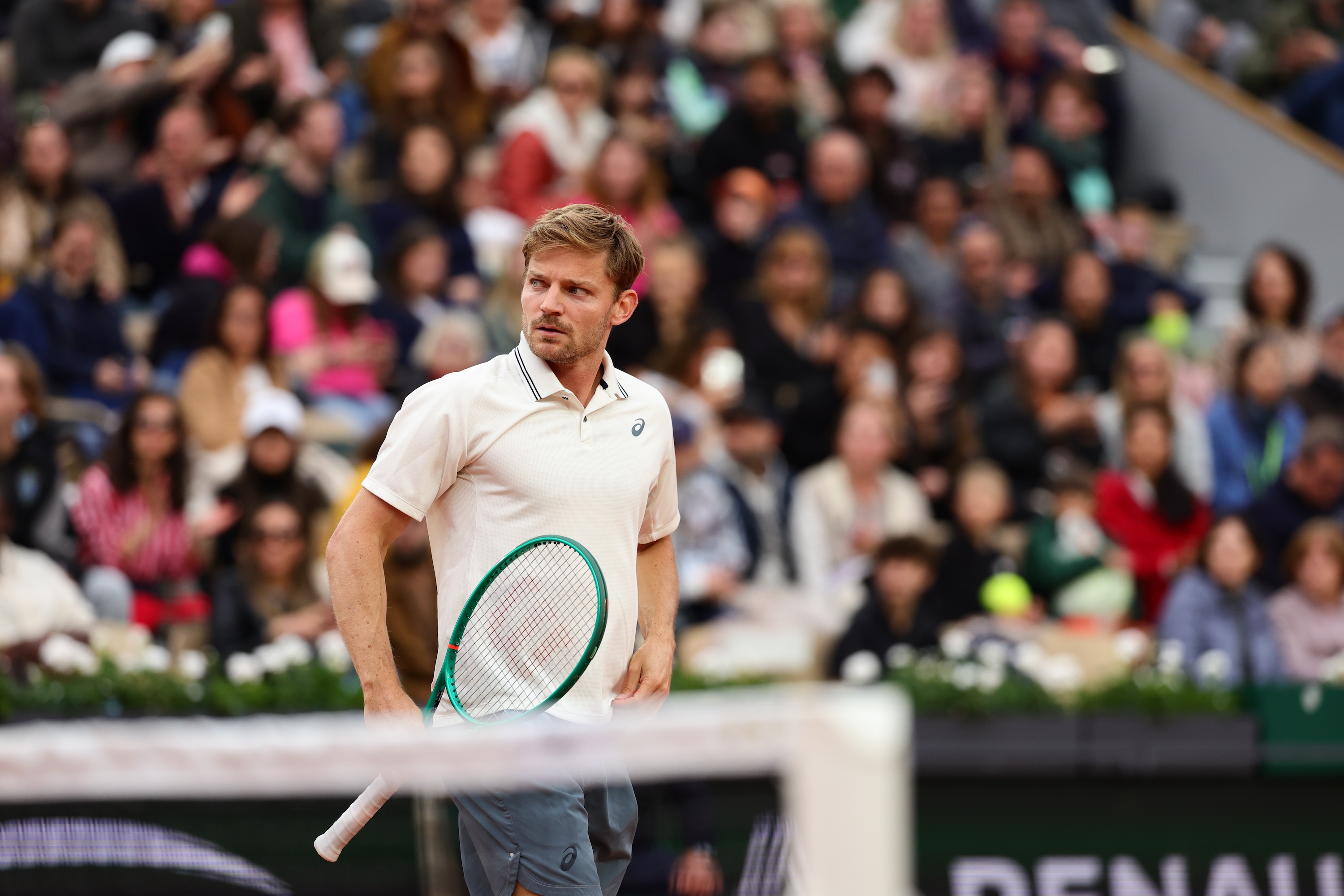 David Goffin, first round qualifying, Roland-Garros 2026