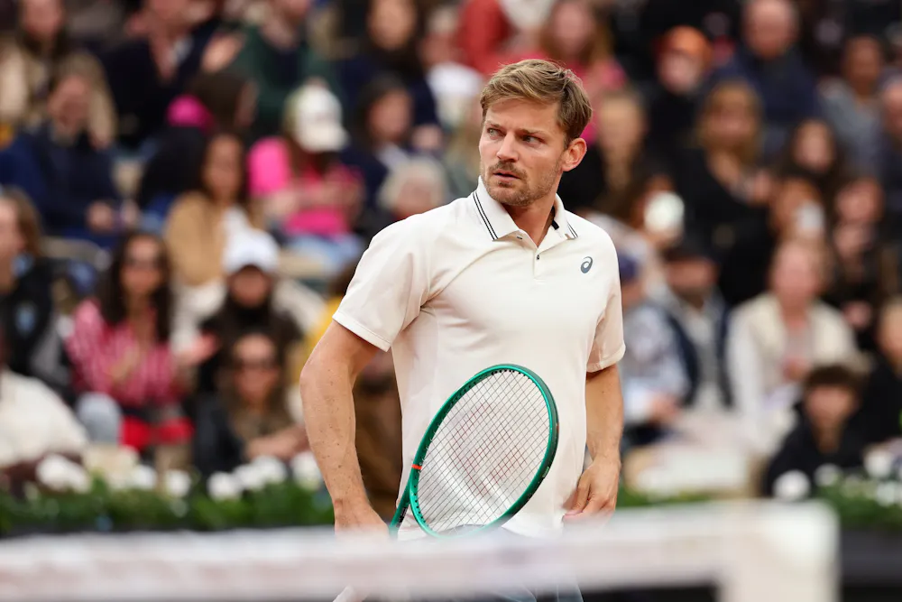 David Goffin, first round qualifying, Roland-Garros 2026 David Goffin, first round qualifying, Roland-Garros 2026