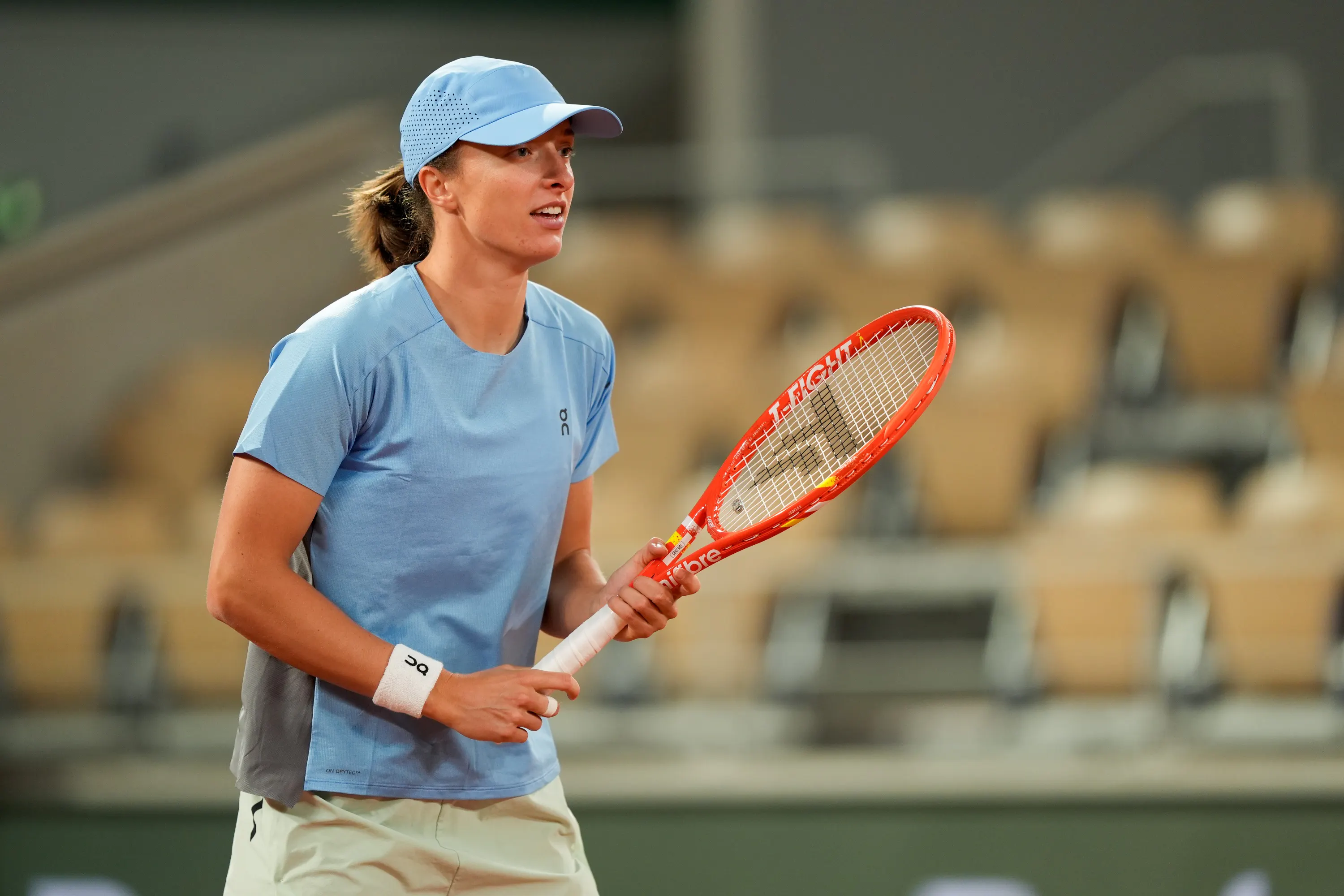 Iga Swiatek / Practice Roland-Garros 2026 