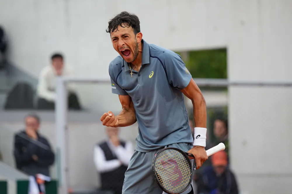 Emilio Nava, first round qualifying, Roland-Garros 2026 Emilio Nava, first round qualifying, Roland-Garros 2026