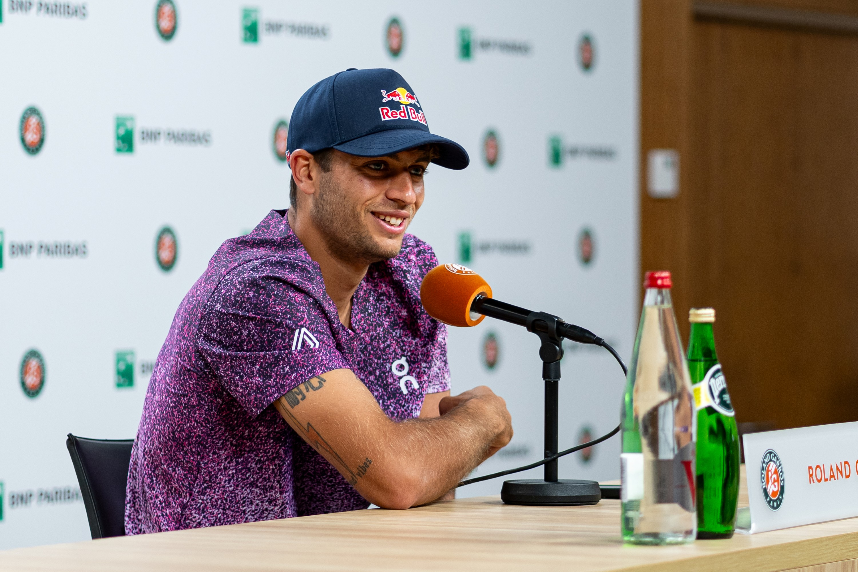 Flavio Cobolli / Huitièmes de finale  - conférence de presse - Roland-Garros 2026 