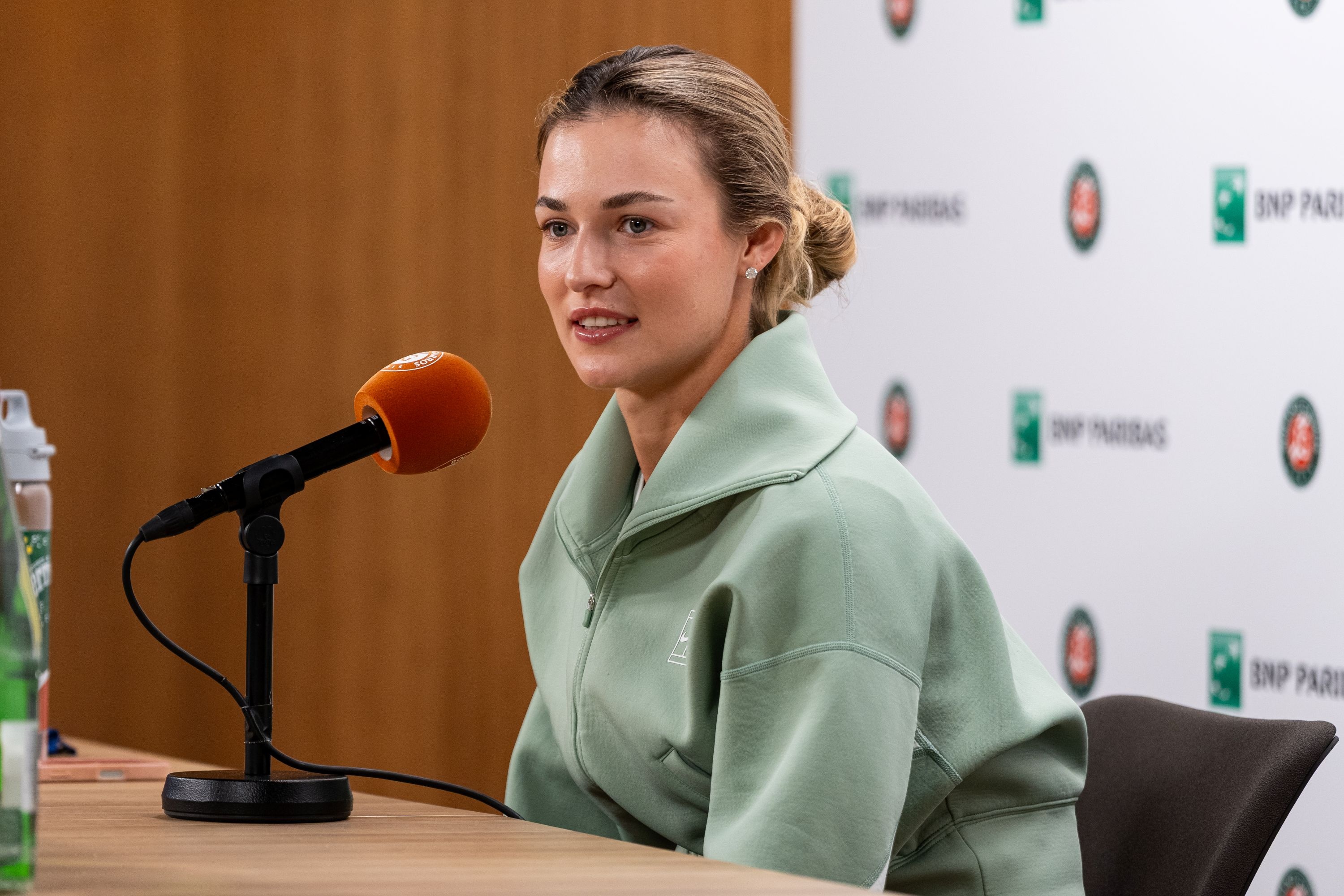 Anna Kalinskaya / Huitièmes de finale - conférence de presse Roland-Garros 2026 