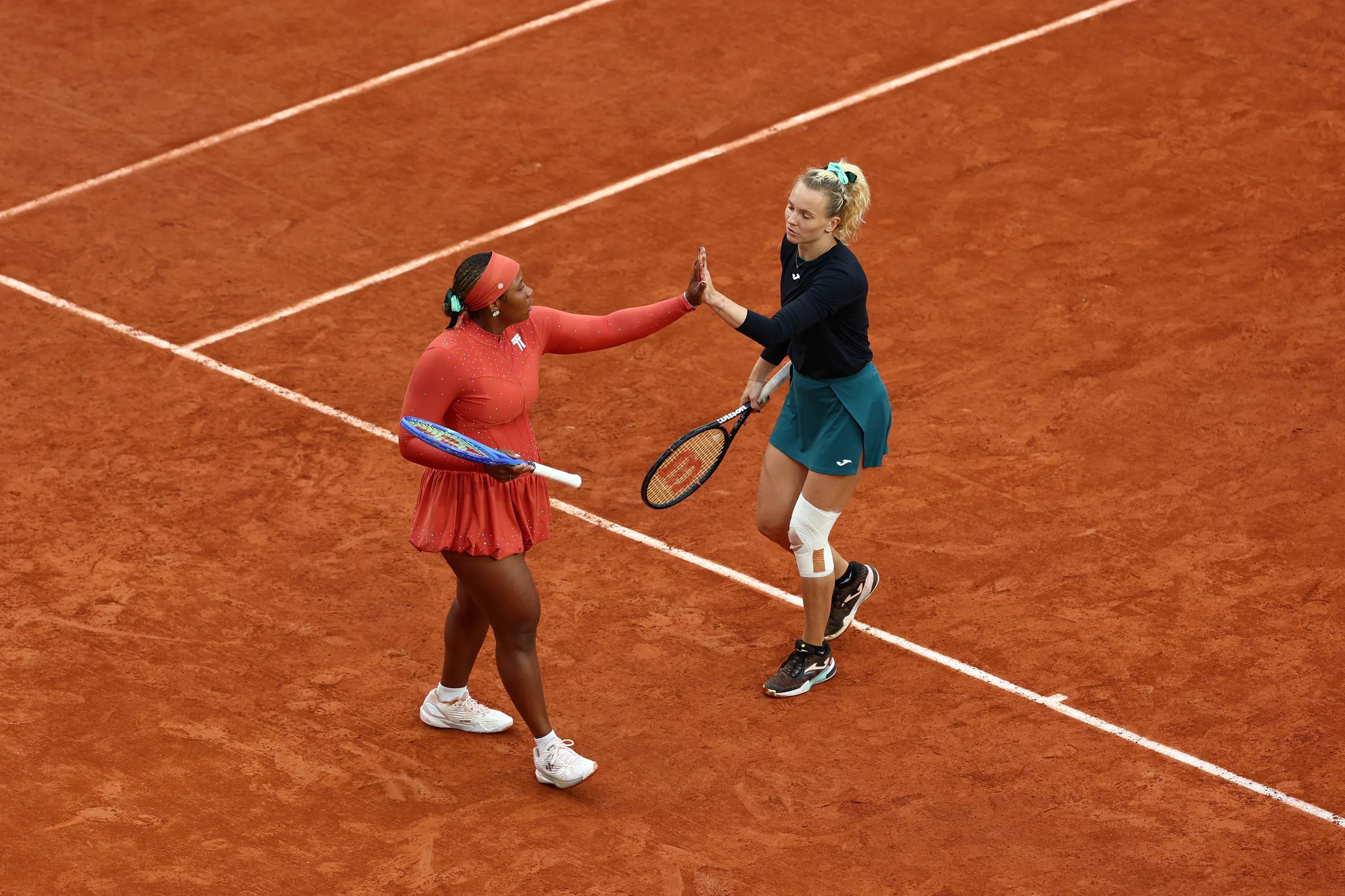 Taylor Townsend & Katerina Siniakova / Quarts de Finale - Double Dames - Roland-Garros 2026