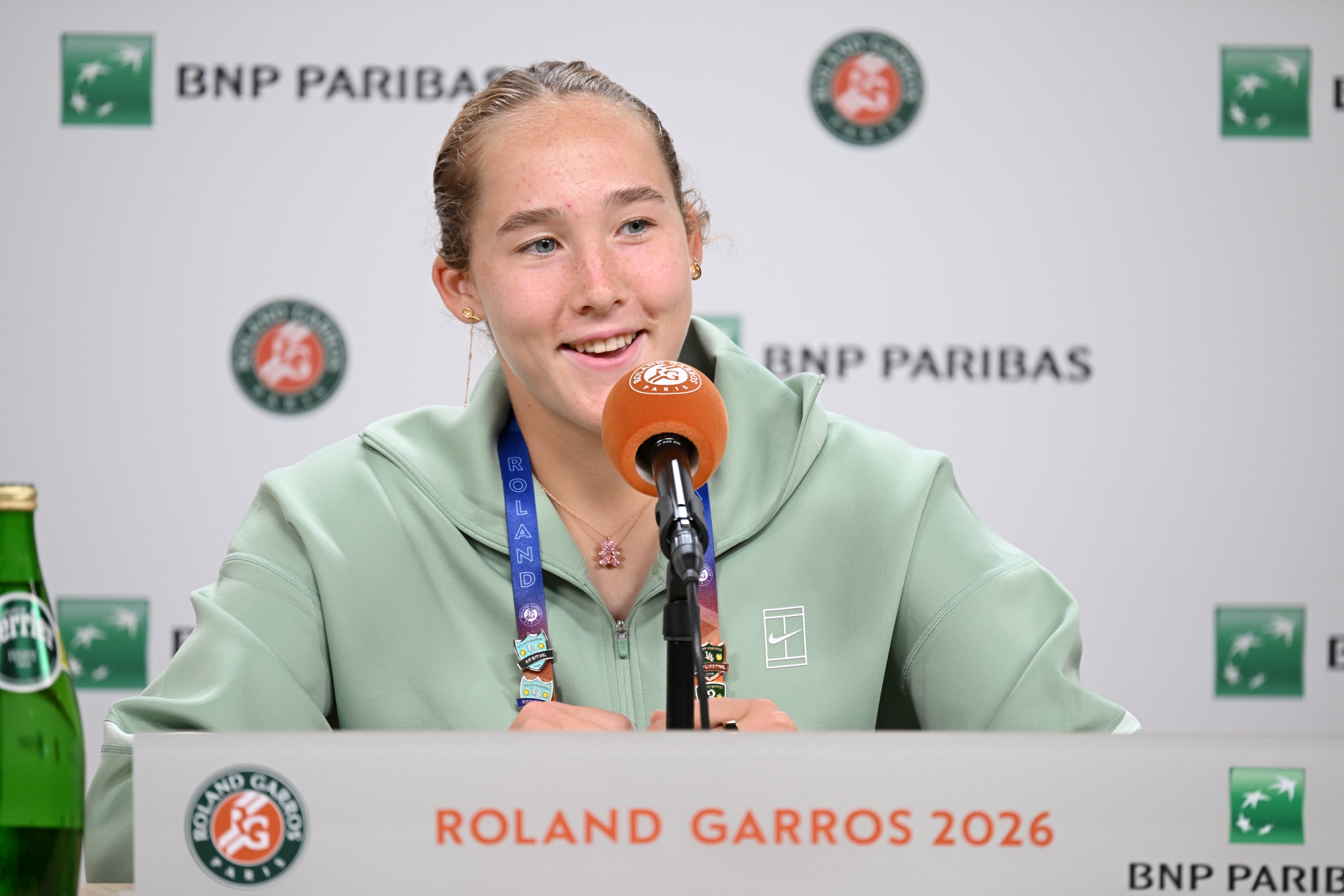Mirra Andreeva / Quarts de finale - conférence de presse - Roland-Garros 2026 