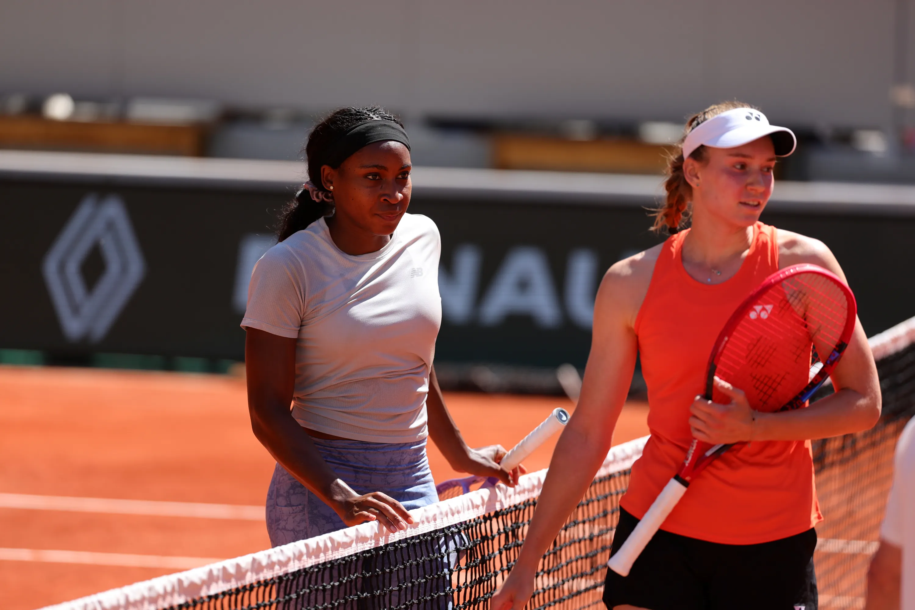 Coco Gauff & Elena Rybakina / Cinquième jour d'entraînement - Roland-Garros 2026