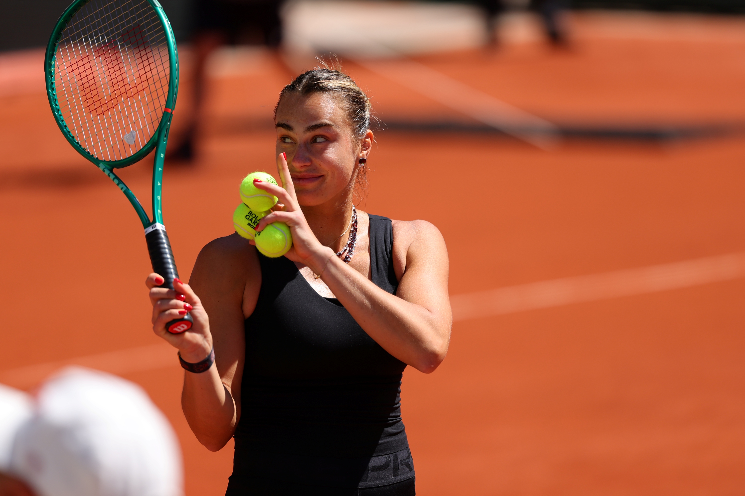 Aryna Sabalenka / Cinquième jour d'entraînement - Roland-Garros 2026