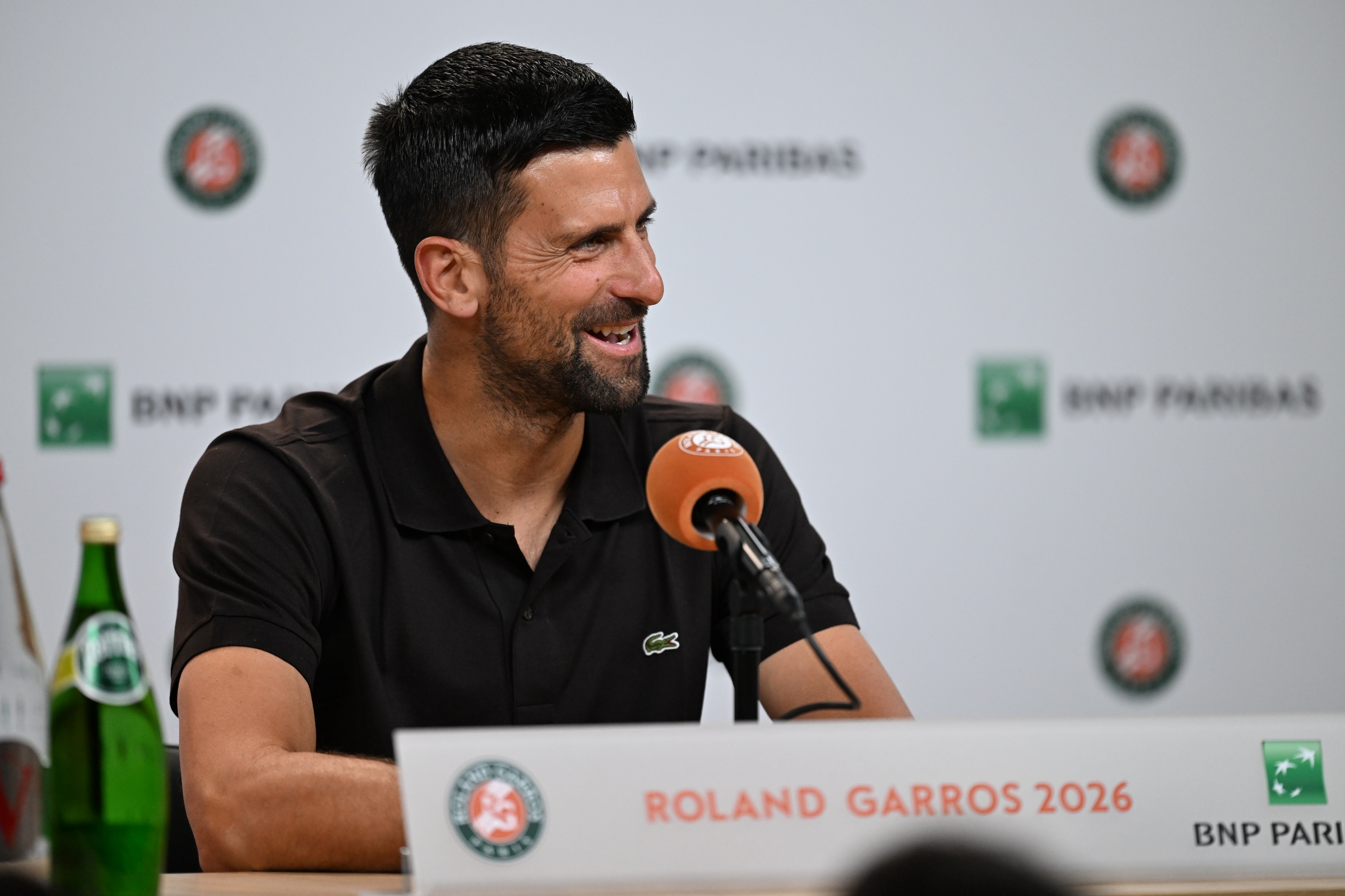 Novak Djokovic / Conférence de presse - Media Day - Roland-Garros 2026