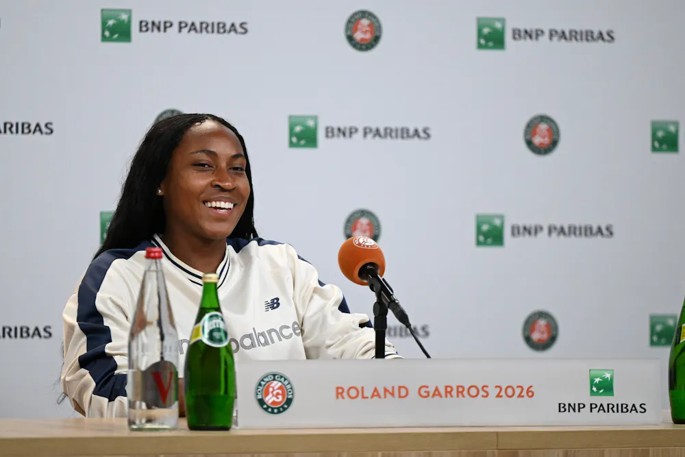 Coco Gauff / Conférence de presse - Media Day - Roland-Garros 2026