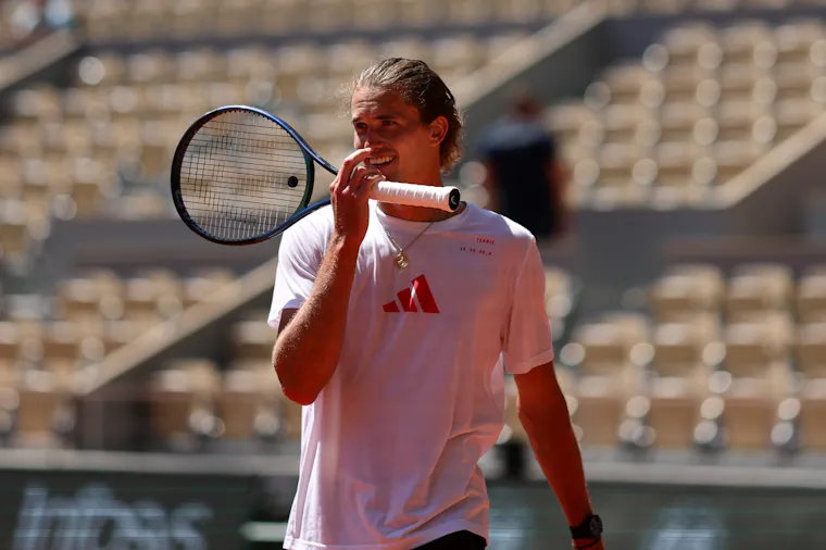 Alexander Zverev / Cinquième jour d'entraînement - Roland-Garros 2026 Alexander Zverev / Cinquième jour d'entraînement - Roland-Garros 2026