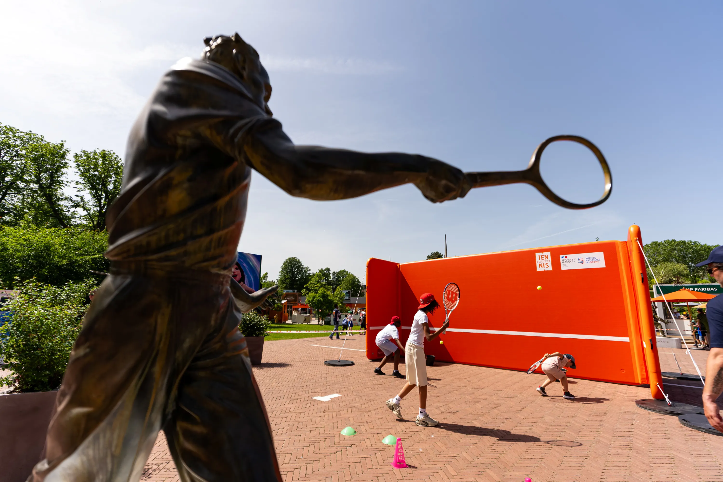 Mur gonflable / Journée Yannick Noah - Roland-Garros 2026
