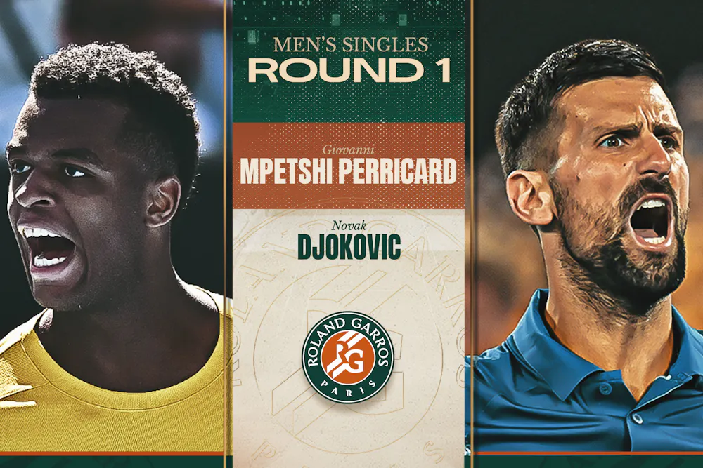 Mpetshi Perricard vs Djokovic Mpetshi Perricard vs Djokovic