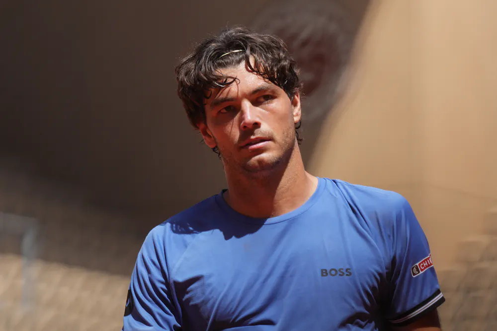 Taylor Fritz, Practice, Roland-Garros 2026 Taylor Fritz, Practice, Roland-Garros 2026