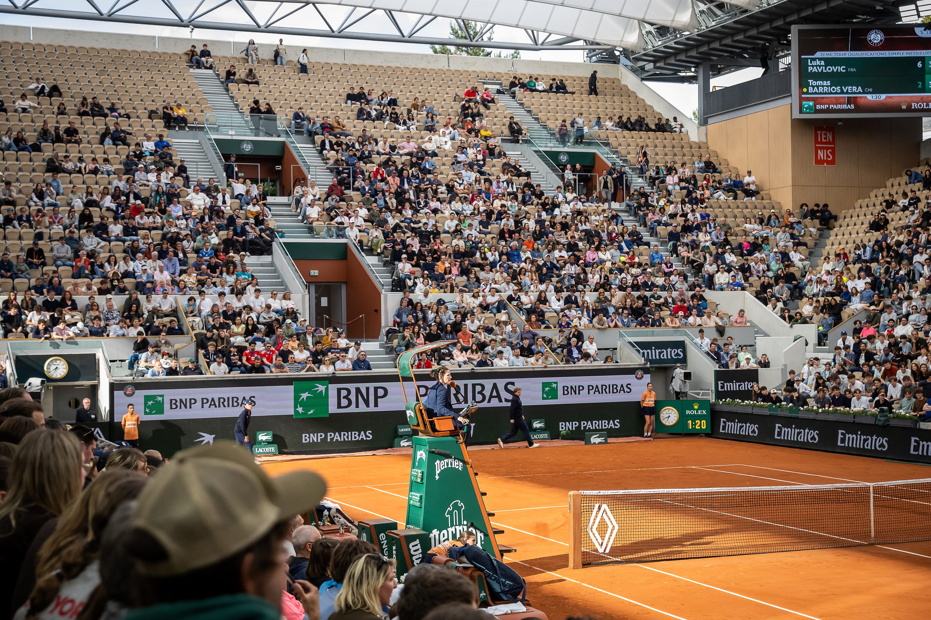 Court Suzanne-Lenglen / Roland-Garros 2026
