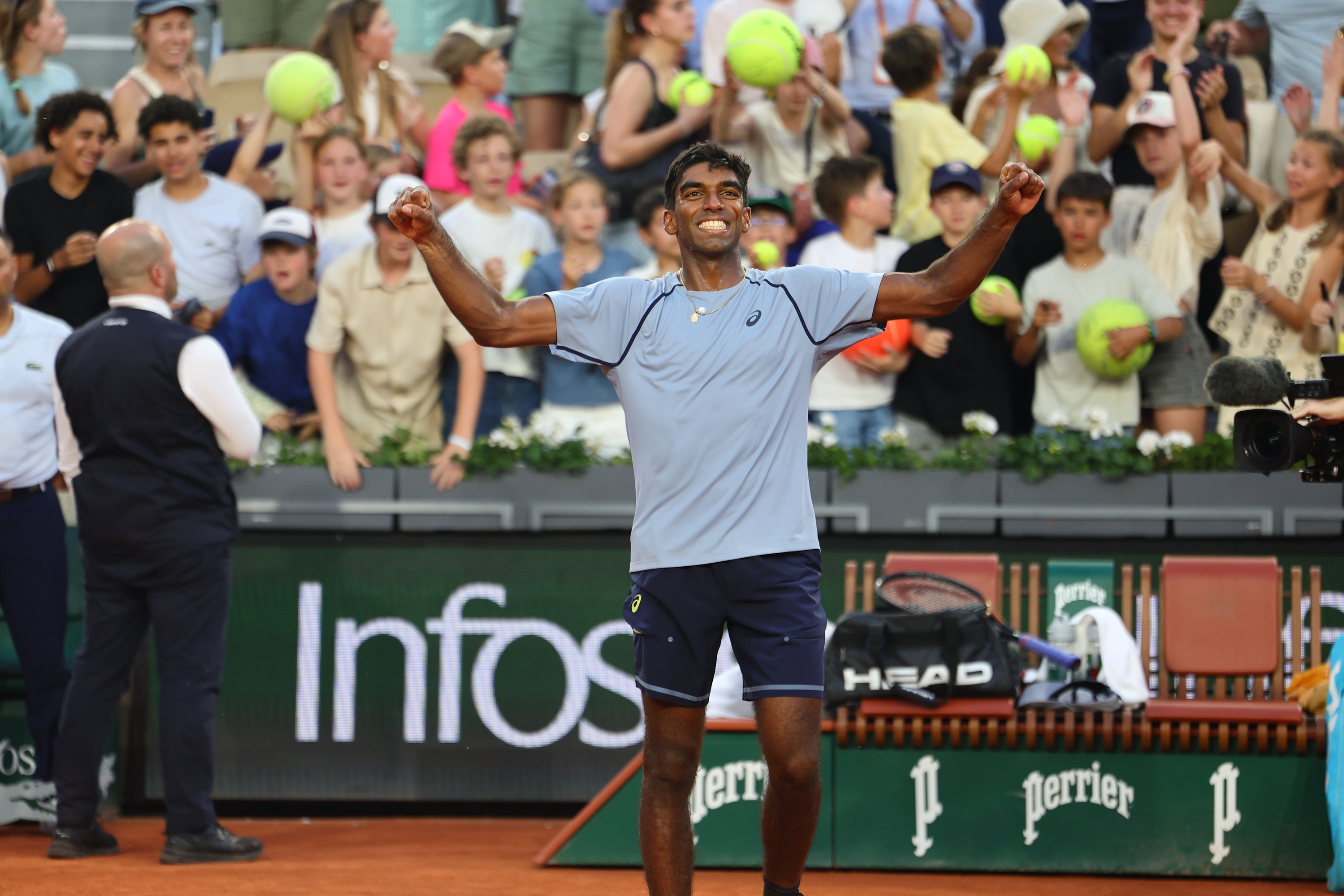 Nishesh Basavareddy, R1, Roland-Garros 2026