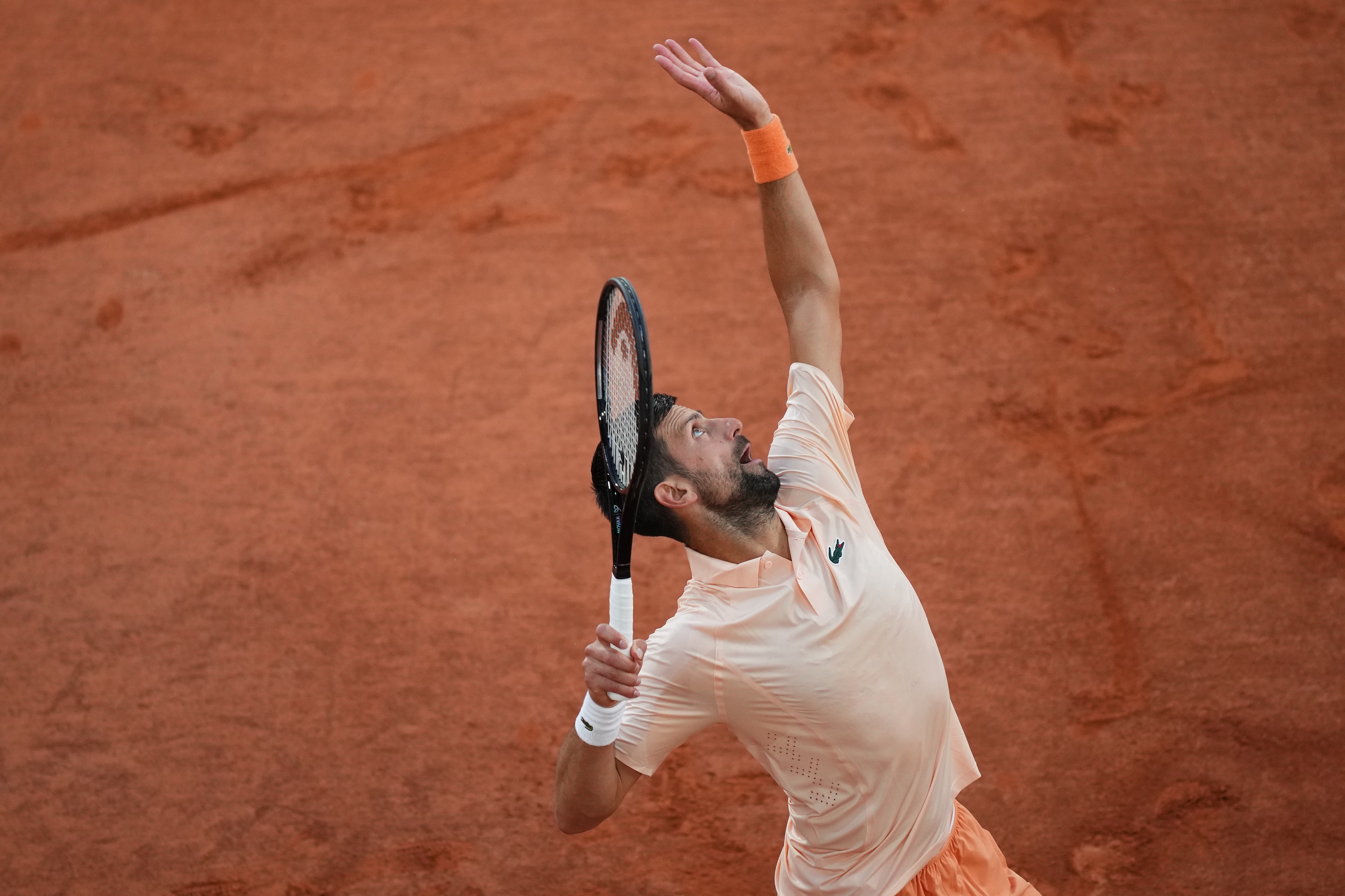 Novak Djokovic, Roland-Garros 2026, first round 