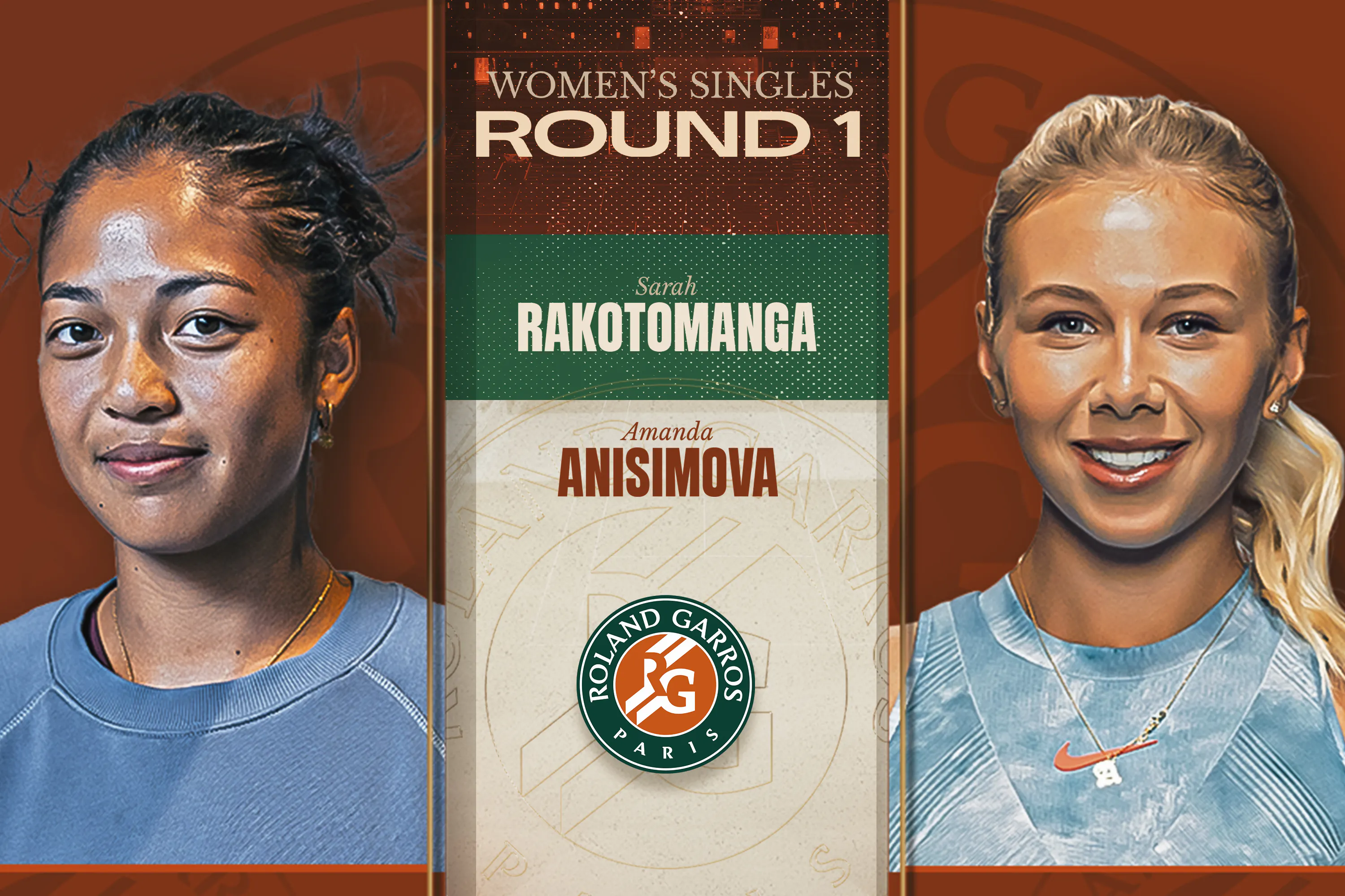 Rakotomanga vs Anisimova Rakotomanga vs Anisimova