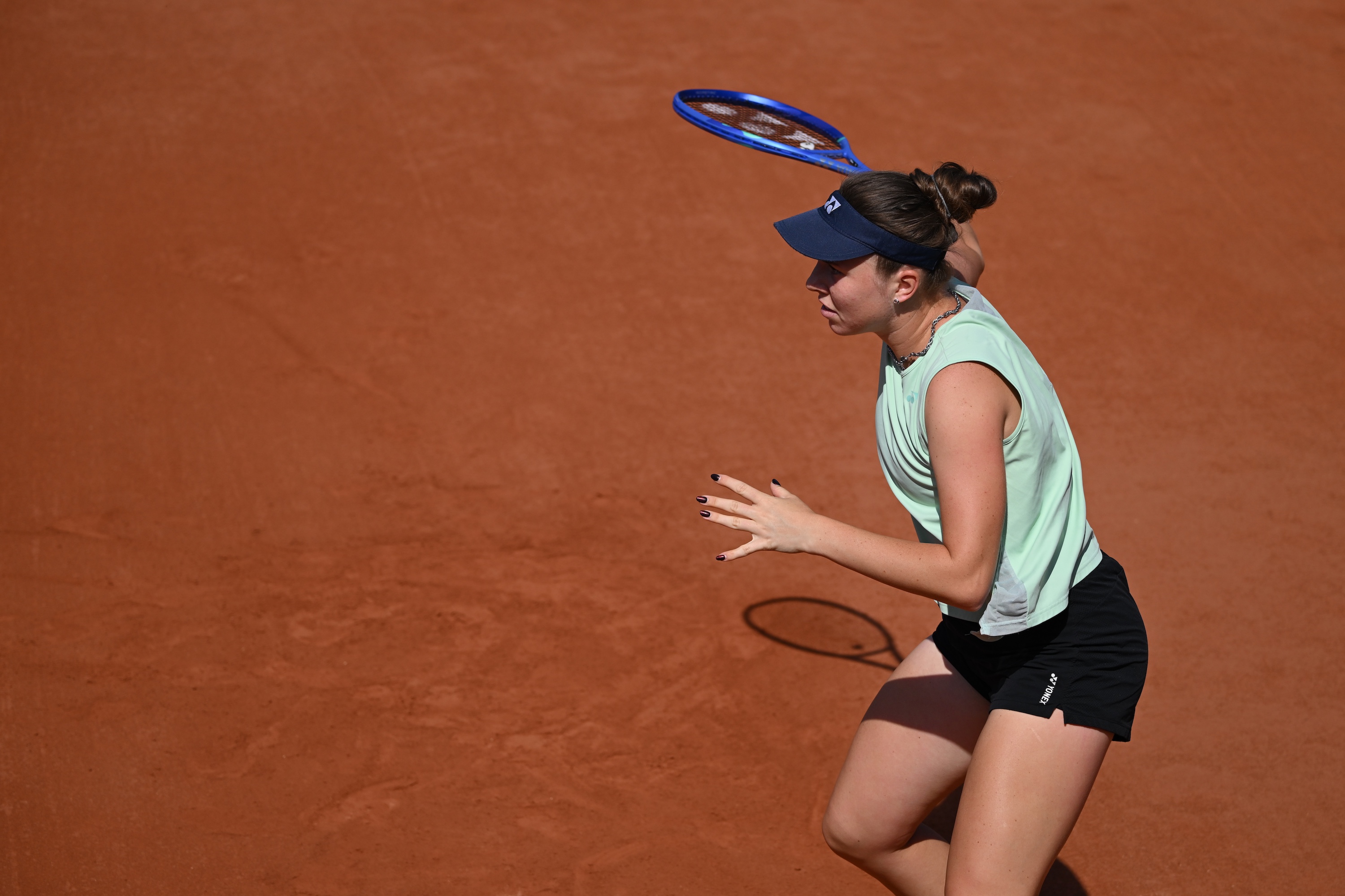 Linda Noskova, Roland-Garros 2026, practice