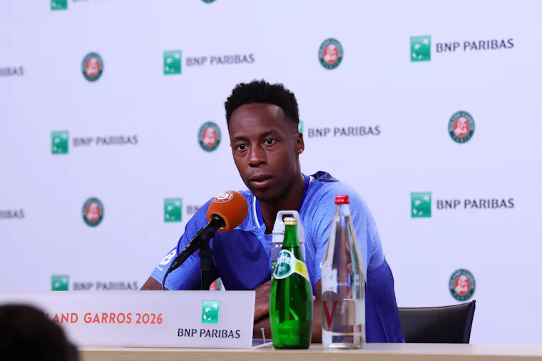 Gael Monfils, Roland-Garros 2026, press conference first round Gael Monfils, Roland-Garros 2026, press conference first round