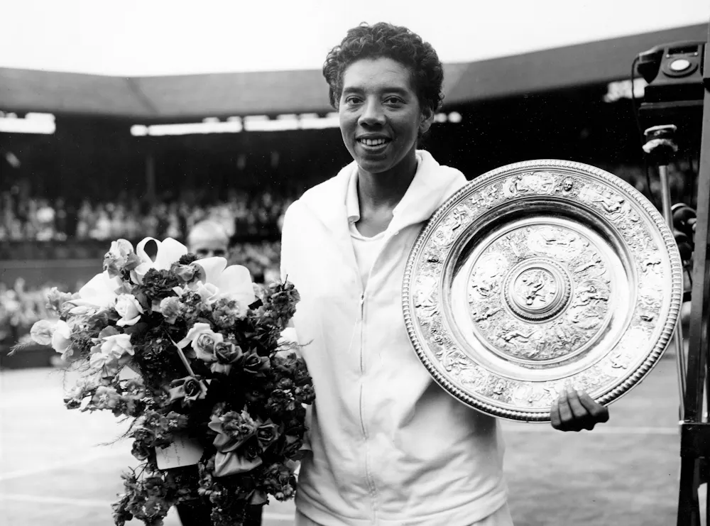 Althea Gibson / Trophée - Wimbledon 1958 Althea Gibson / Trophée - Wimbledon 1958