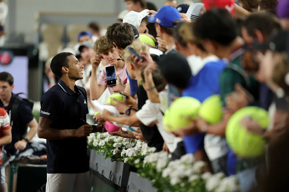 Félix Auger-Aliassime / Premier Tour - Simple Messieurs - Roland-Garros 2026 Félix Auger-Aliassime / Premier Tour - Simple Messieurs - Roland-Garros 2026