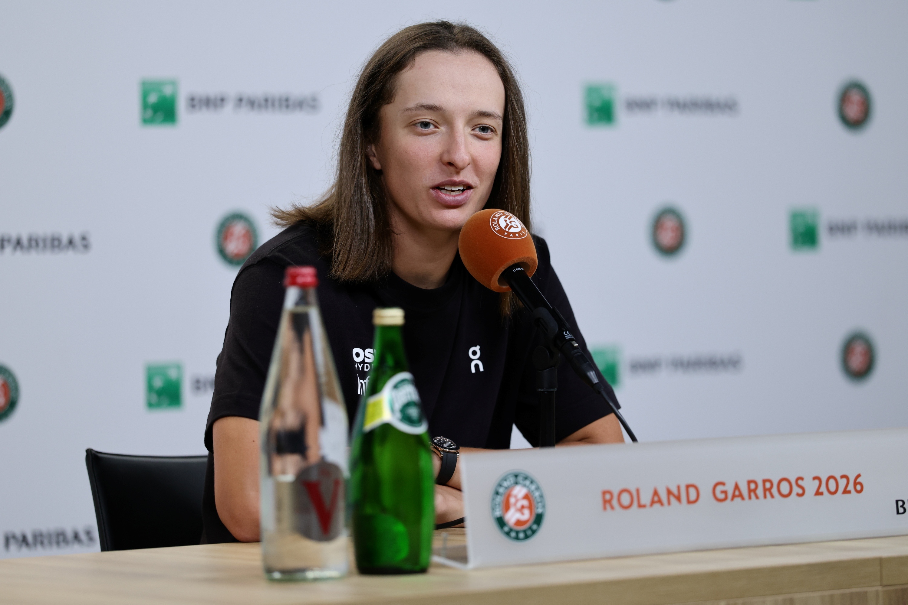 Iga Swiatek, Roland-Garros 2026, press conference, second round