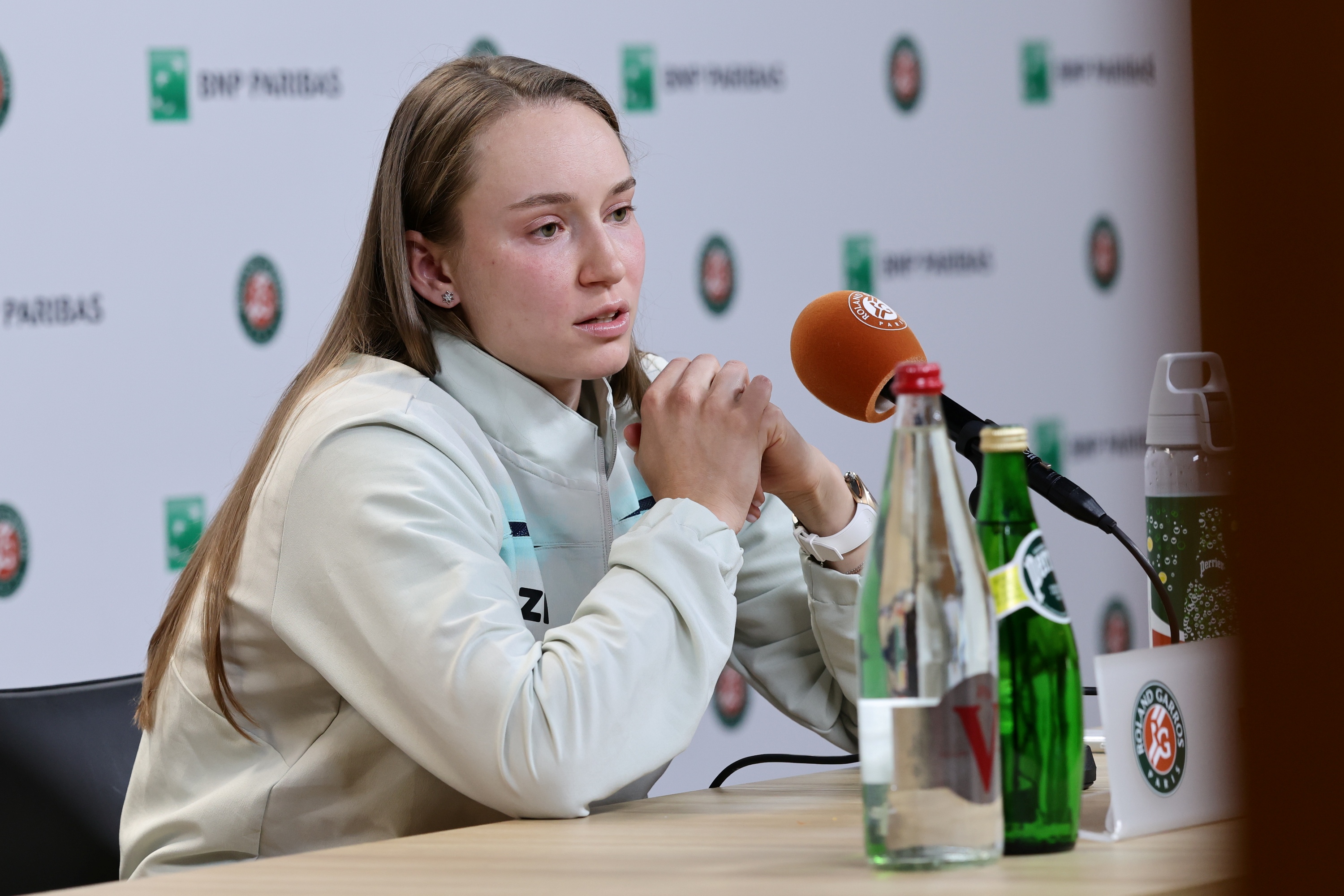 Elena Rybakina / Deuxième tour - conférence de presse - Roland-Garros 2026 