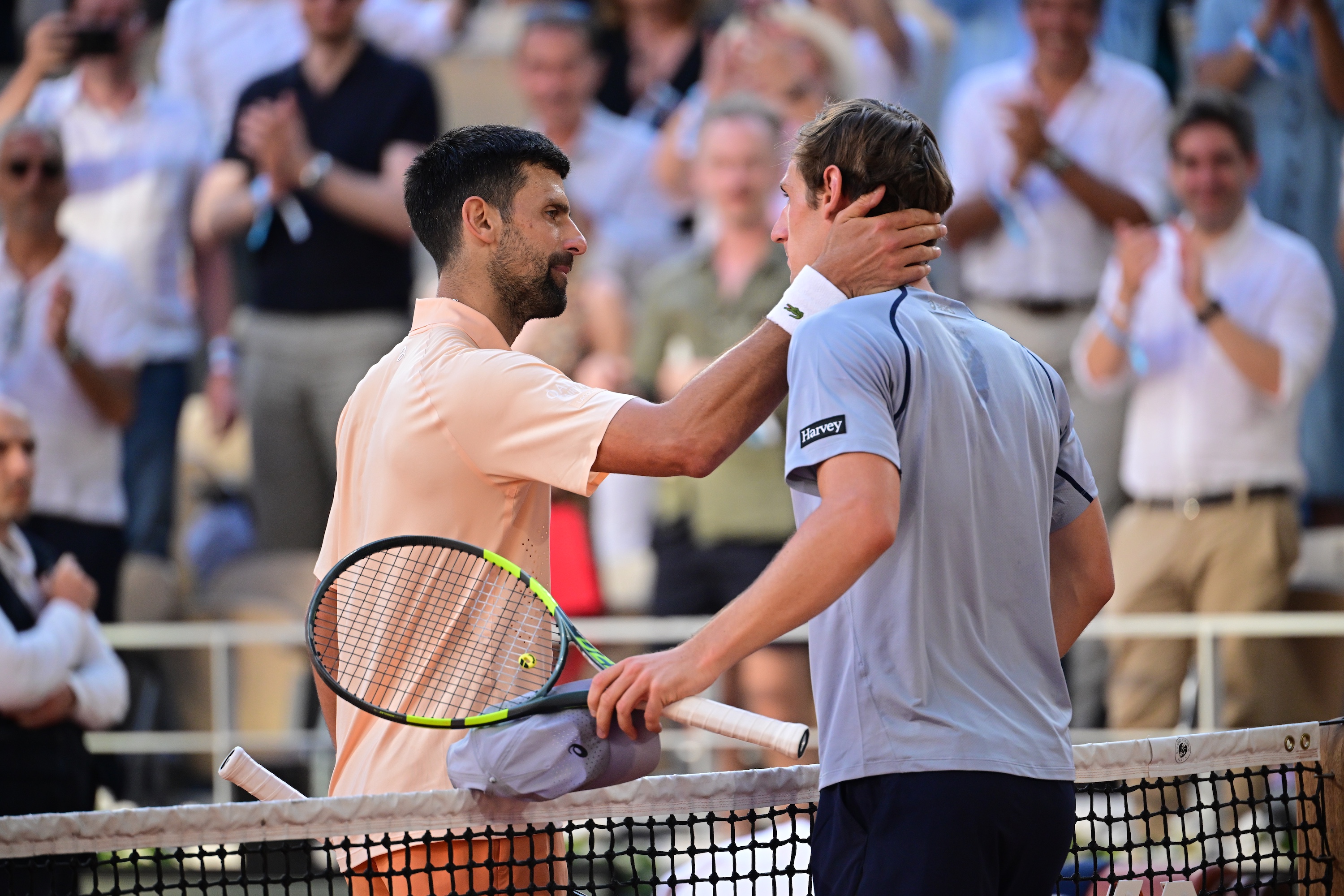 Novak Djokovic and Clement Tabur Roland-Garros 2026, second round