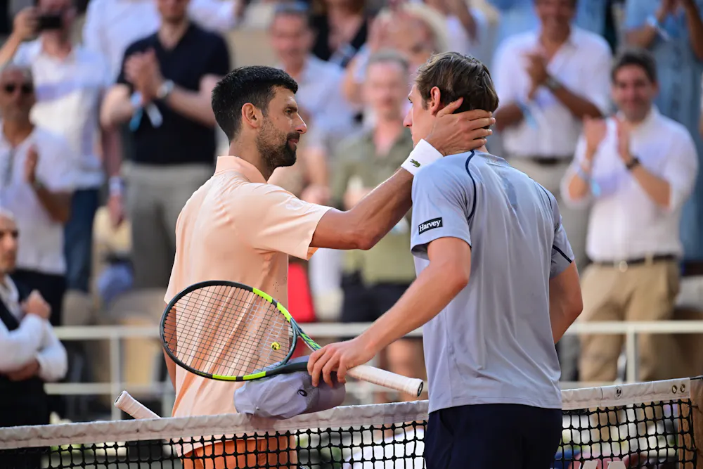 Novak Djokovic and Clement Tabur Roland-Garros 2026, second round