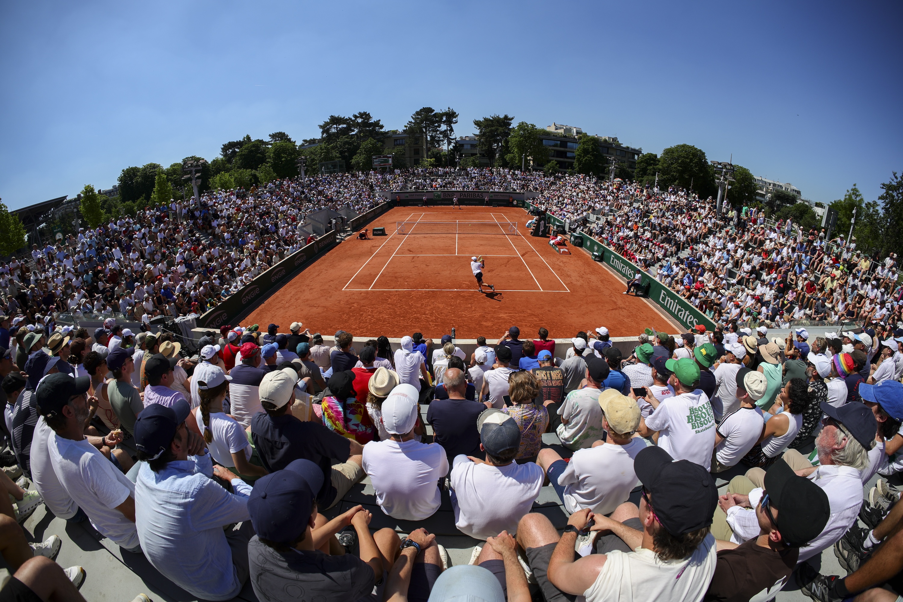Public court 14 Roland-Garros 2026