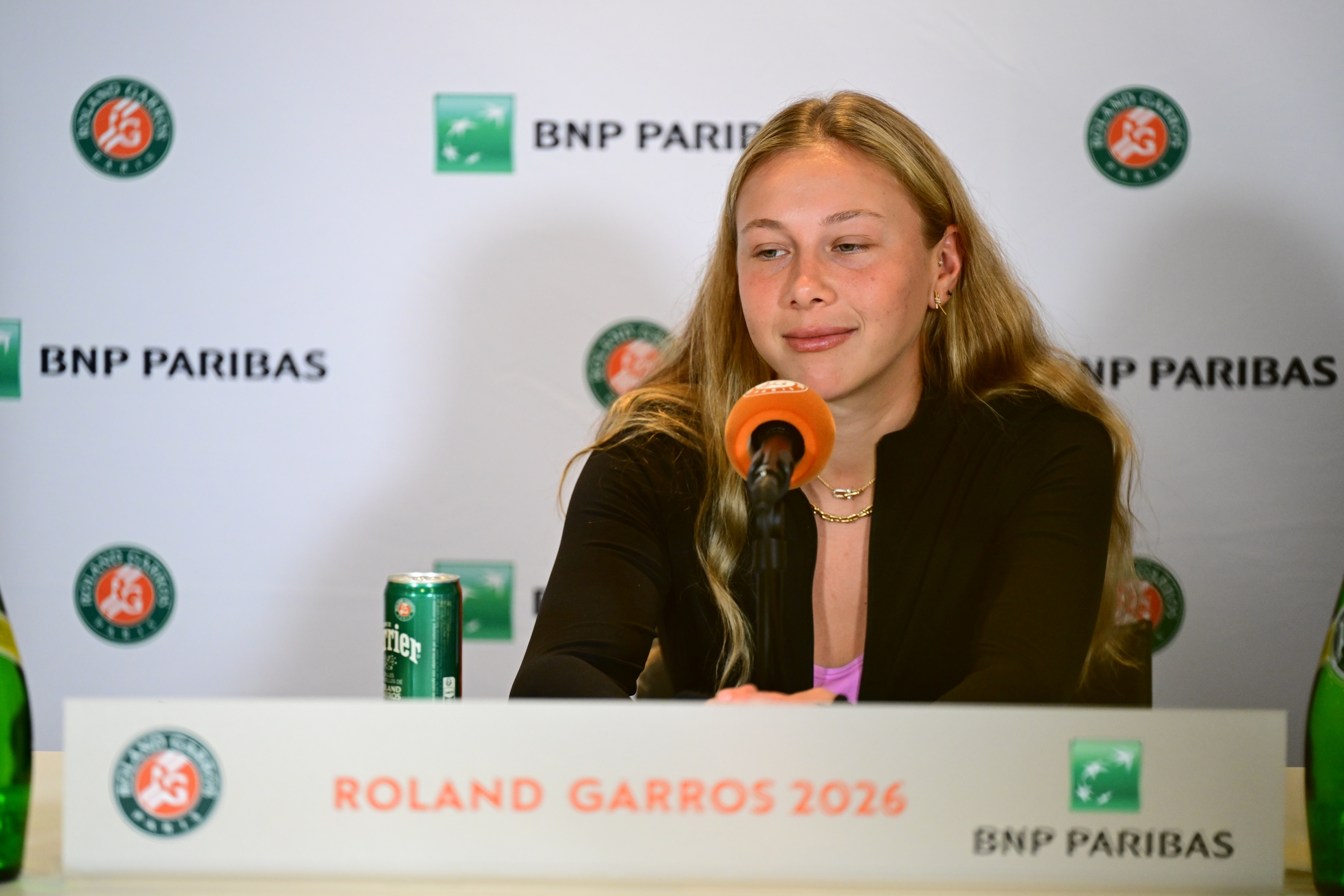 Amanda Anisimova / Deuxième tour - conférence de presse - Roland-Garros 2026
