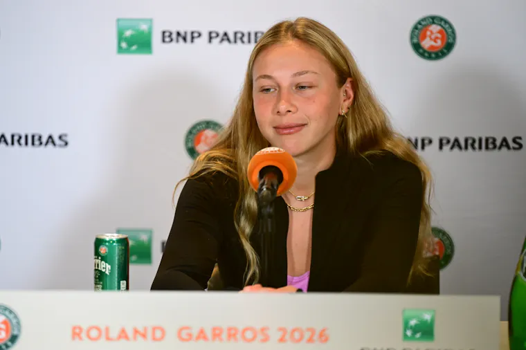 Amanda Anisimova / Deuxième tour - conférence de presse - Roland-Garros 2026 Amanda Anisimova / Deuxième tour - conférence de presse - Roland-Garros 2026