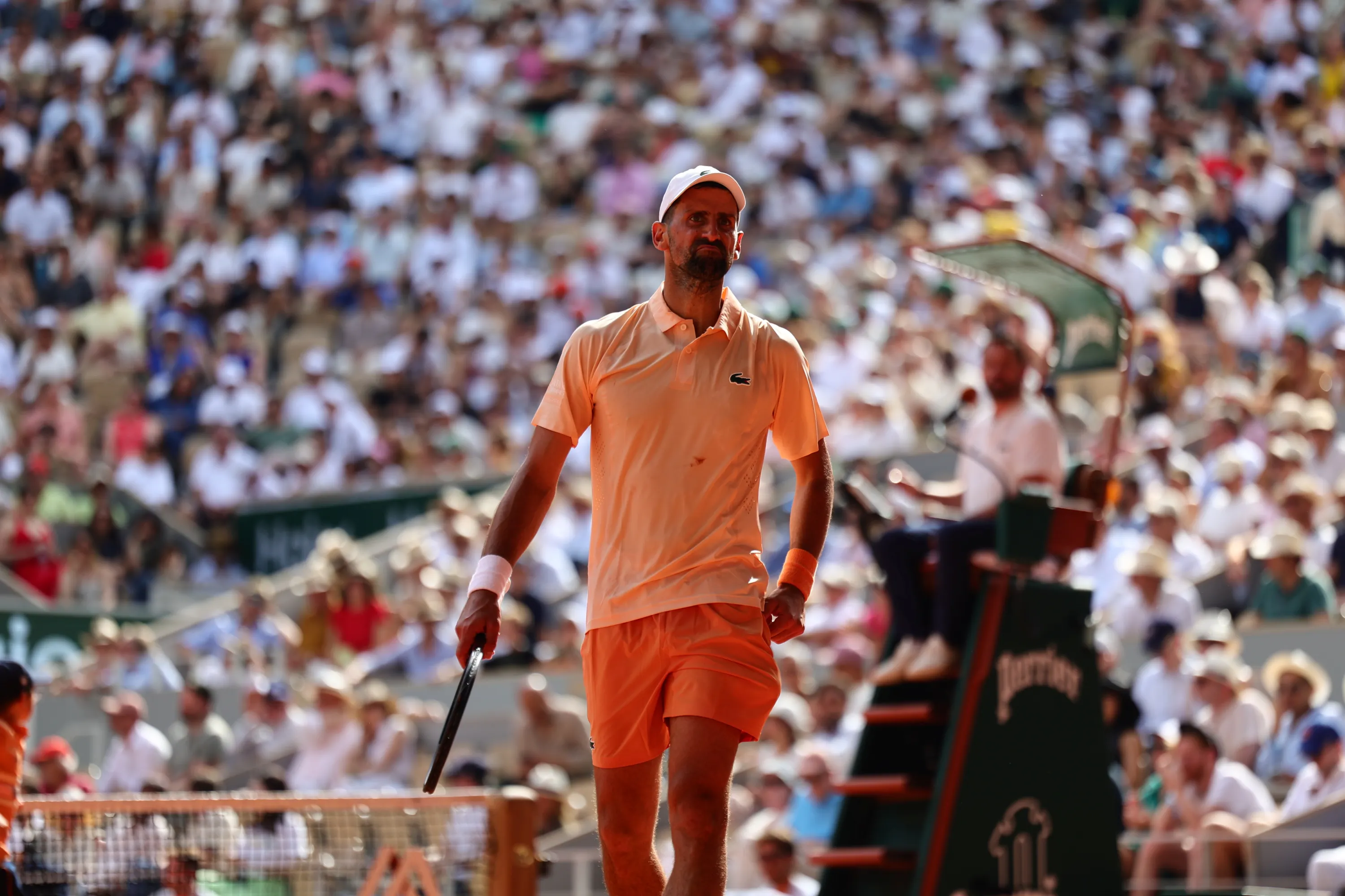 Novak Djokovic / Troisième Tour - Simple Messieurs - Roland-Garros 2026