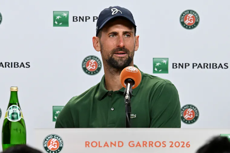 Novak Djokovic, R3, Roland-Garros 2026 Novak Djokovic, R3, Roland-Garros 2026