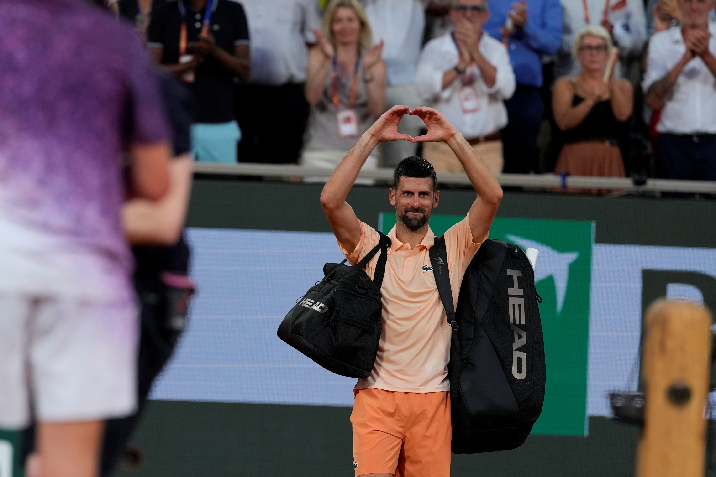 Novak Djokovic / Roland-Garros 2026, simple messieurs / 1er tour
