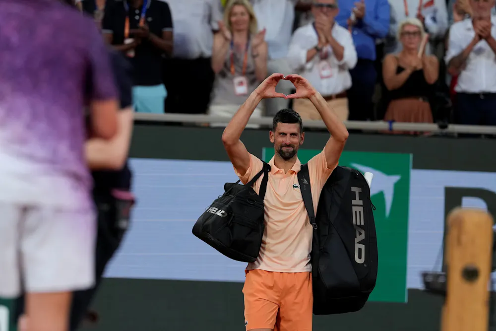 Novak Djokovic / Roland-Garros 2026, simple messieurs / 1er tour