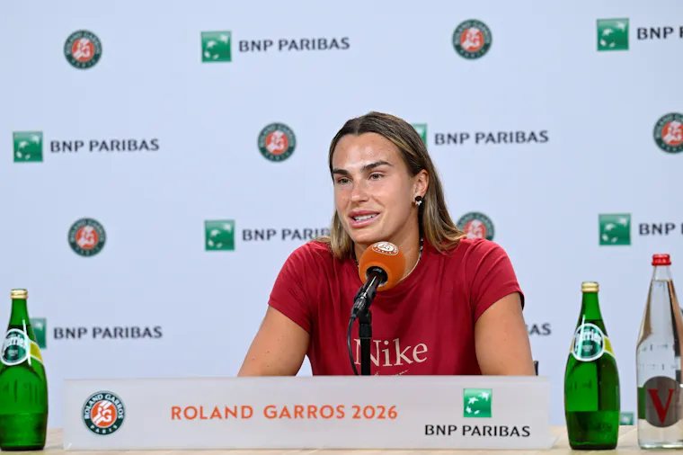 Aryna Sabalenka / Troisième tour - conférence de presse - Roland-Garros 2026 Aryna Sabalenka / Troisième tour - conférence de presse - Roland-Garros 2026