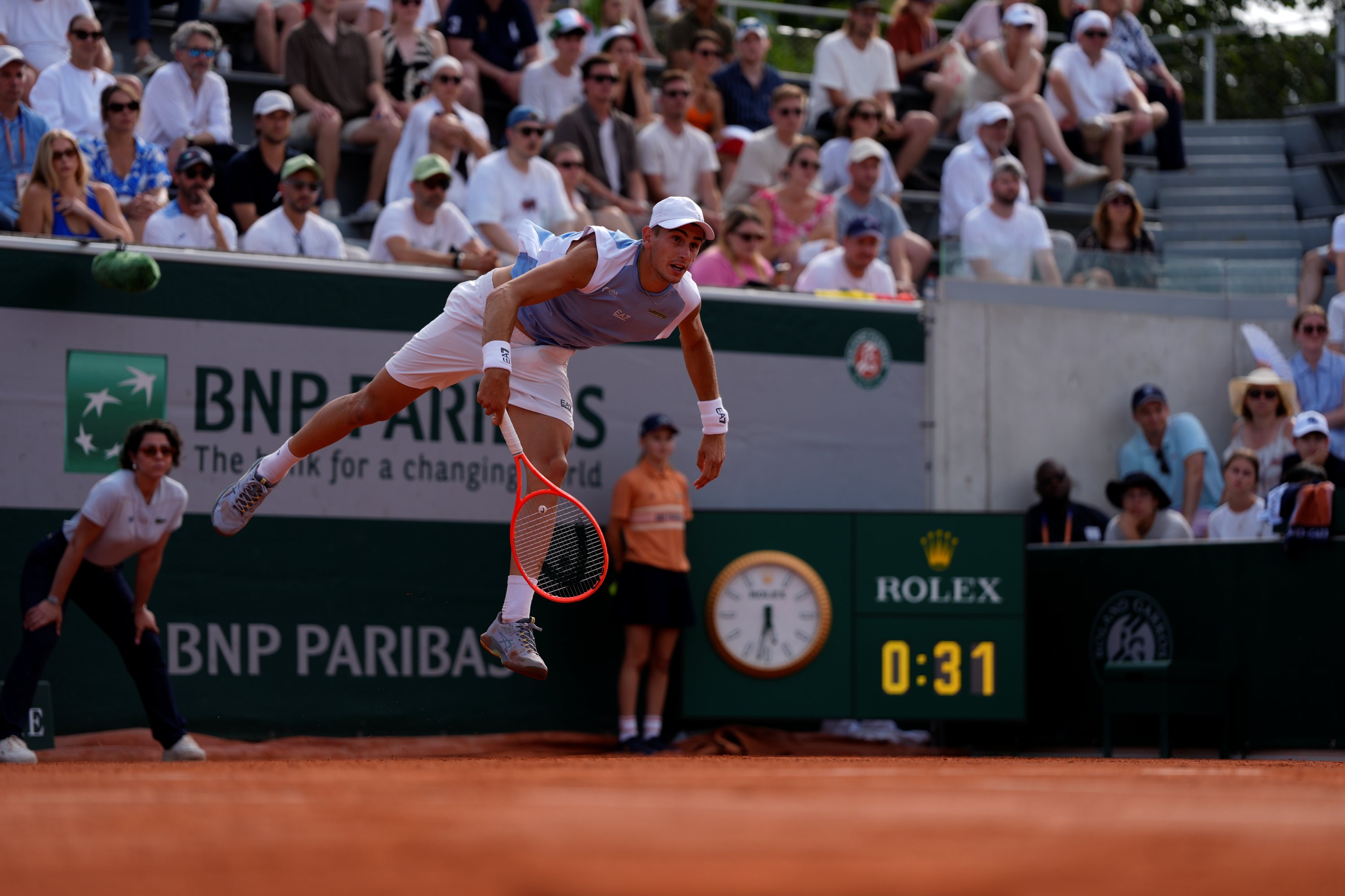 Matteo Arnaldi / Roland-Garros 2026, simple messieurs / 3e tour