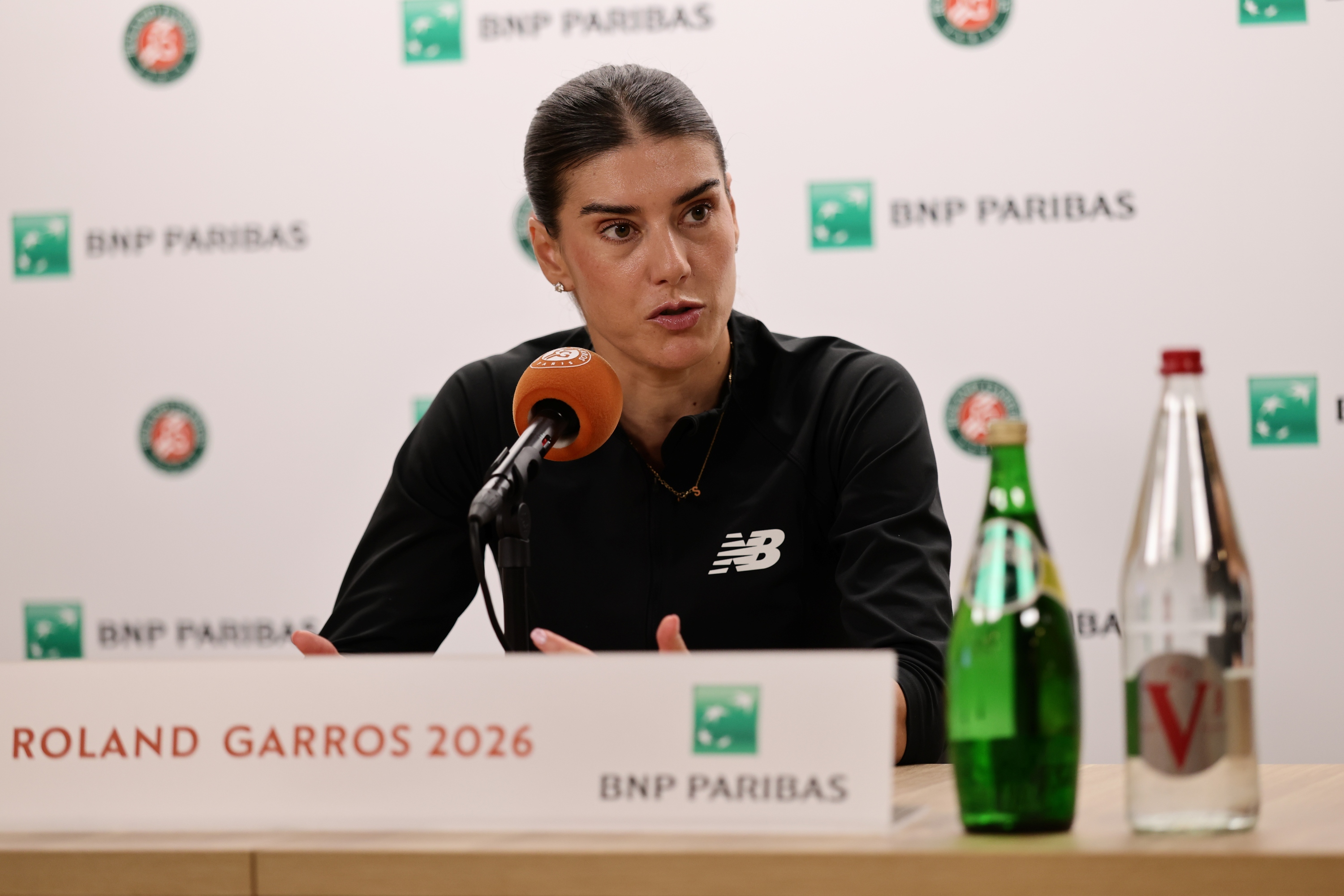 Sorana Cirstea / Huitièmes de finale - conférence de presse - Roland-Garros 2026