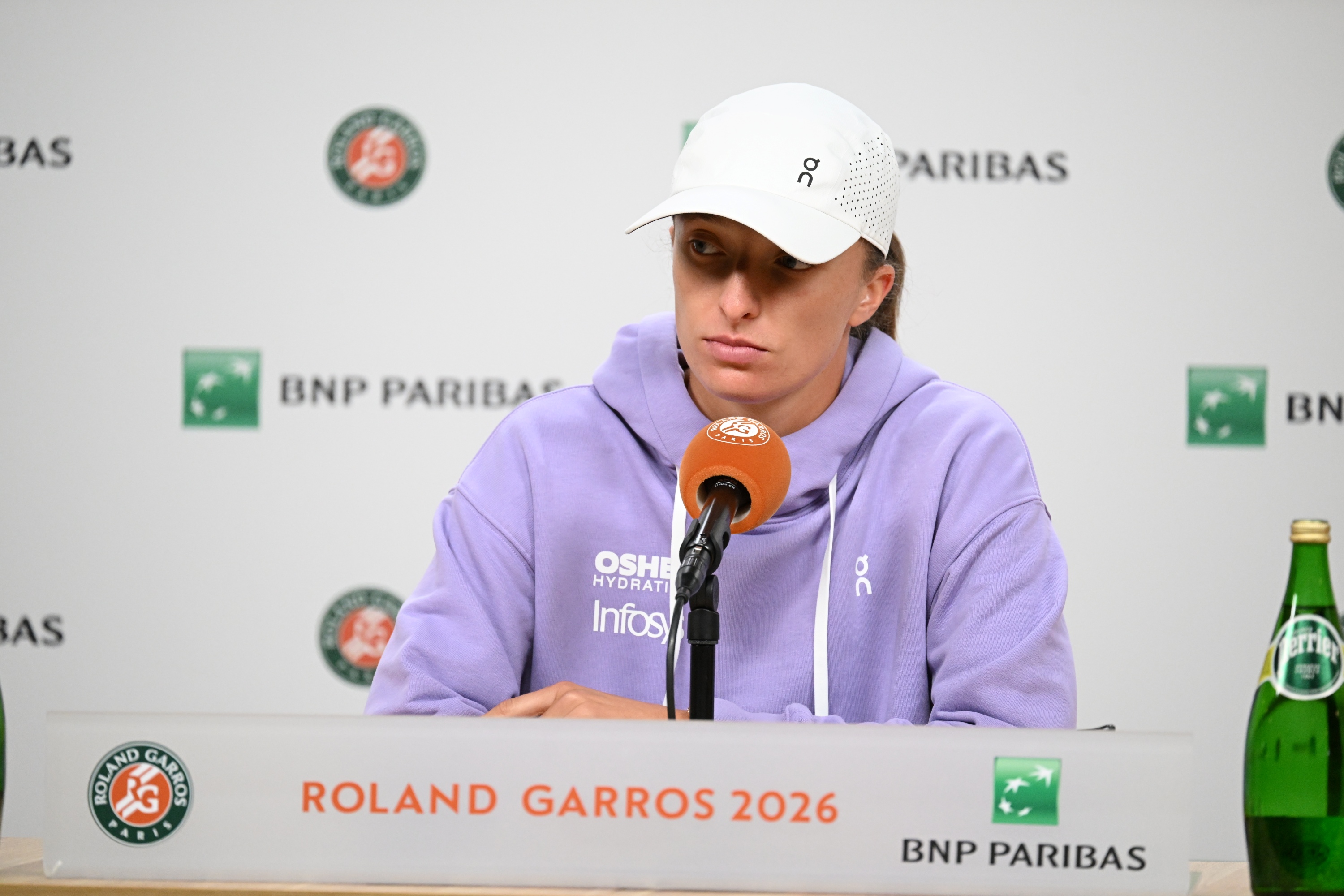 Iga Swiatek / Huitièmes de finale - conférence de presse - Roland-Garros 2026