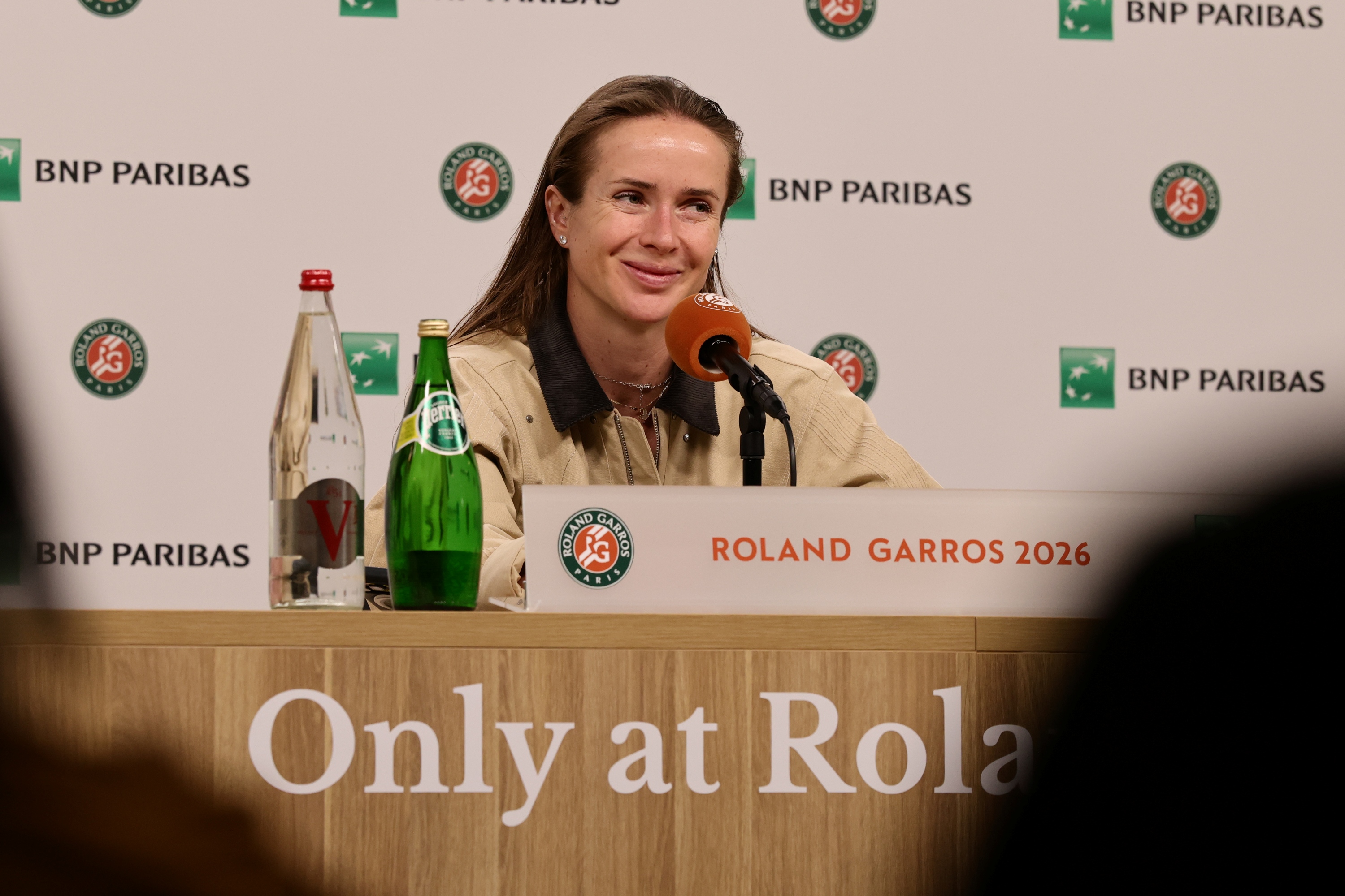 Elina Svitolina / Huitièmes de finale - conférence de presse - Roland-Garros 2026   