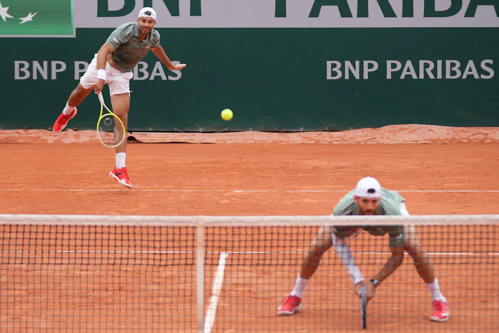 Andrea Vavassori - Simone Bolelli / Premier tour / Doubles messieurs - Roland-Garros 2026 Andrea Vavassori - Simone Bolelli / Premier tour / Doubles messieurs - Roland-Garros 2026
