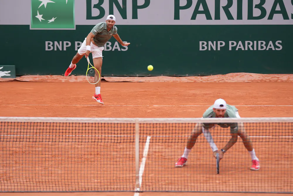 Andrea Vavassori - Simone Bolelli / Troisième tour / Doubles messieurs - Roland-Garros 2026 Andrea Vavassori - Simone Bolelli / Troisième tour / Doubles messieurs - Roland-Garros 2026