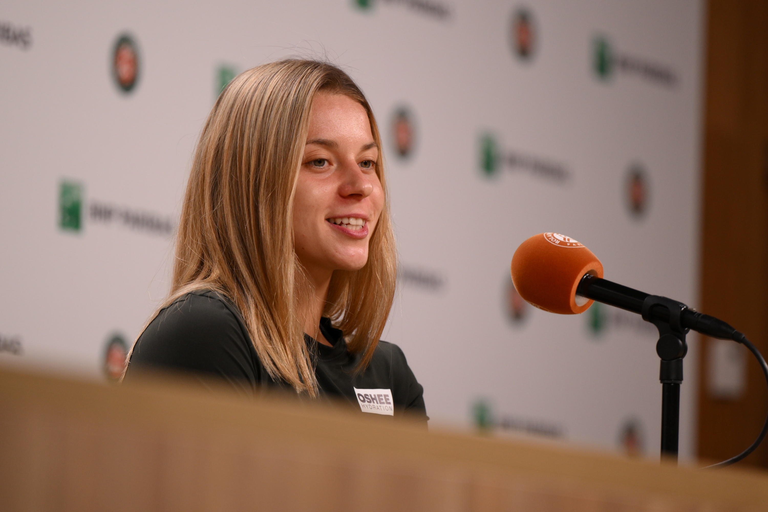 Maja Chwalinska / Quarts de finale -  conférence de presse - Roland-Garros 2026 