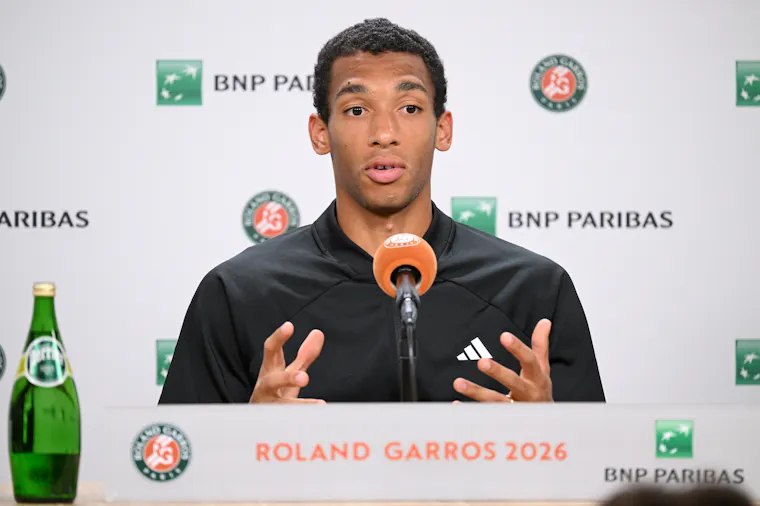 Felix Auger-Aliassime, Roland-Garros 2026, quarterfinals press conference Felix Auger-Aliassime, Roland-Garros 2026, quarterfinals press conference