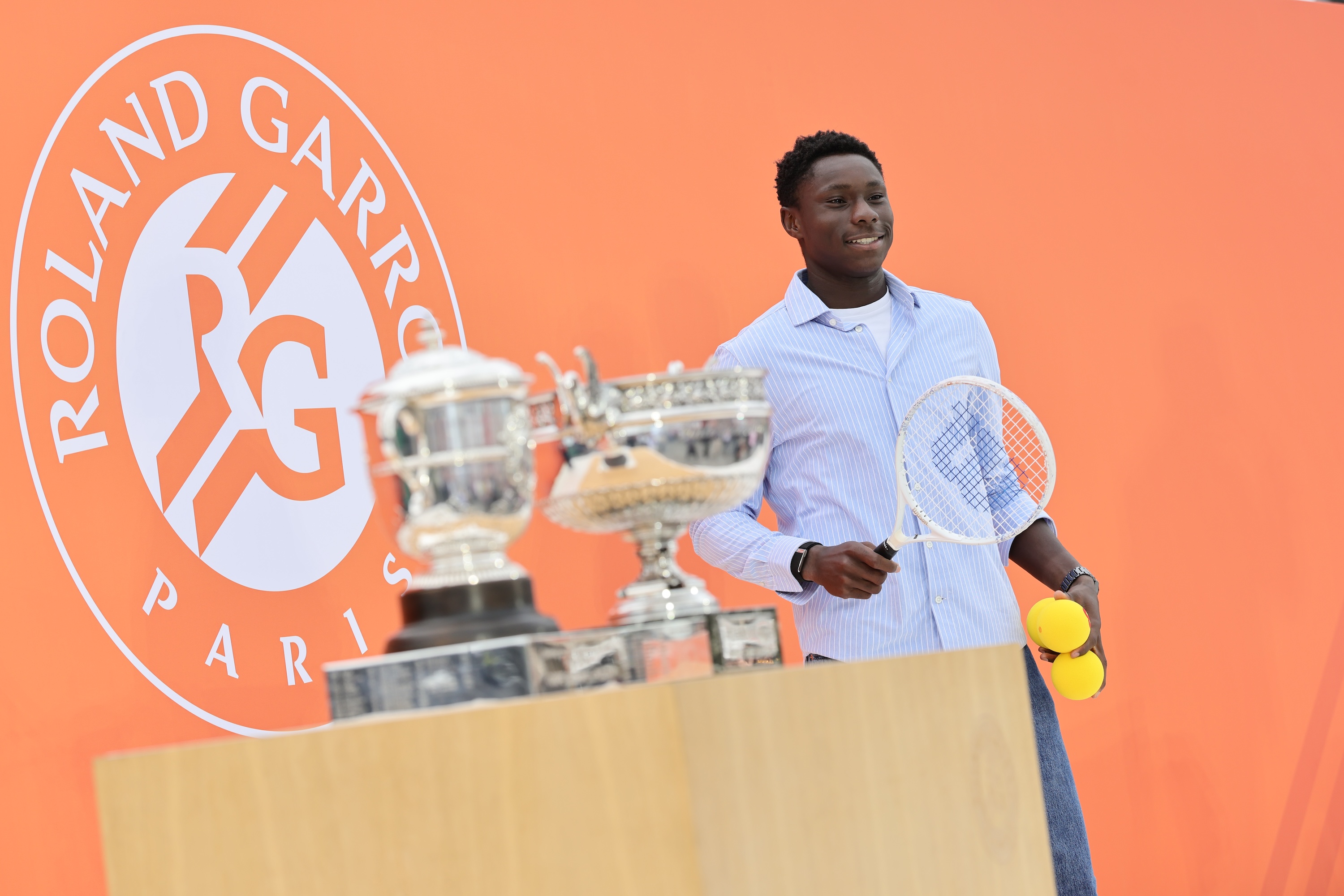 Moïse Kouame / Inauguration Tribune Concorde - Roland-Garros 2026